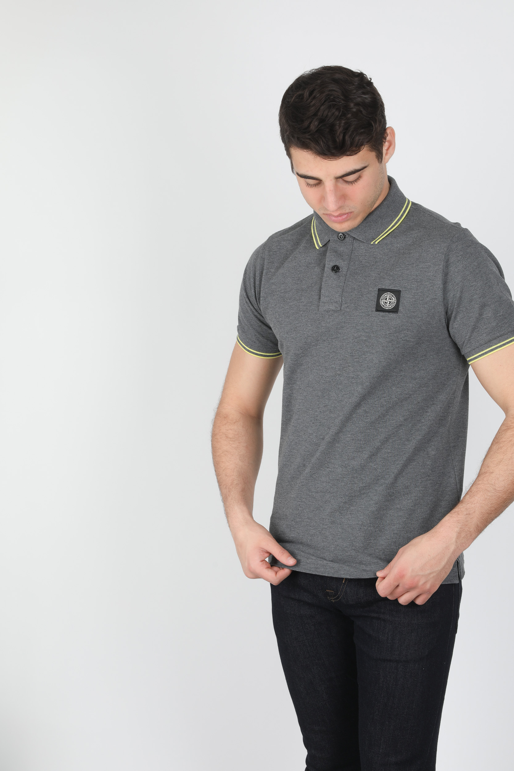 POLO STONE ISLAND ANTHRACITE 1015 22S18-V2M67