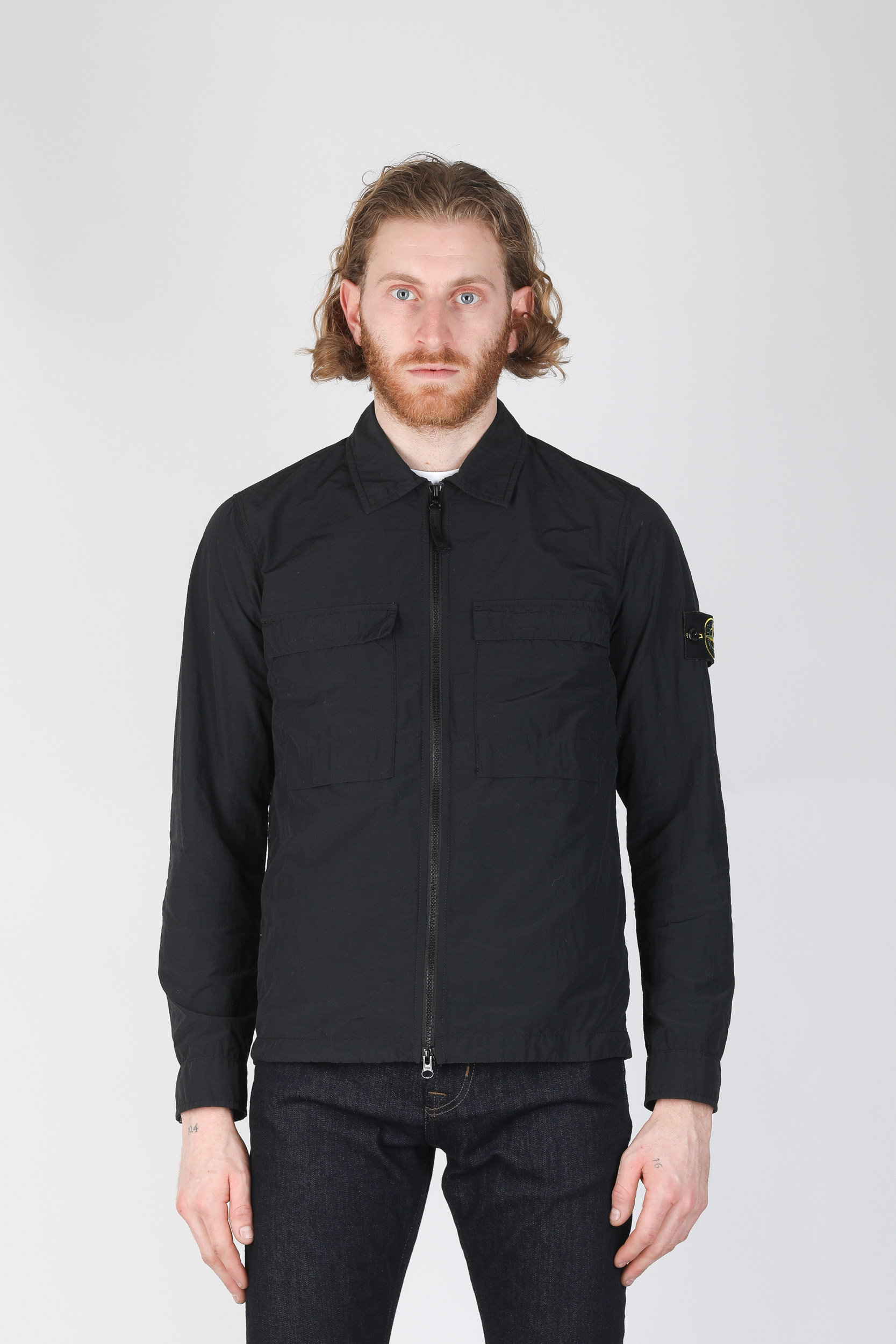 SURCHEMISE STONE ISLAND NOIRE 721511102-V0029,SURCHEMISE STONE ISLAND NOIRE 721511102-V0029,SURCHEMISE STONE ISLAND NOIRE 721511102-V0029