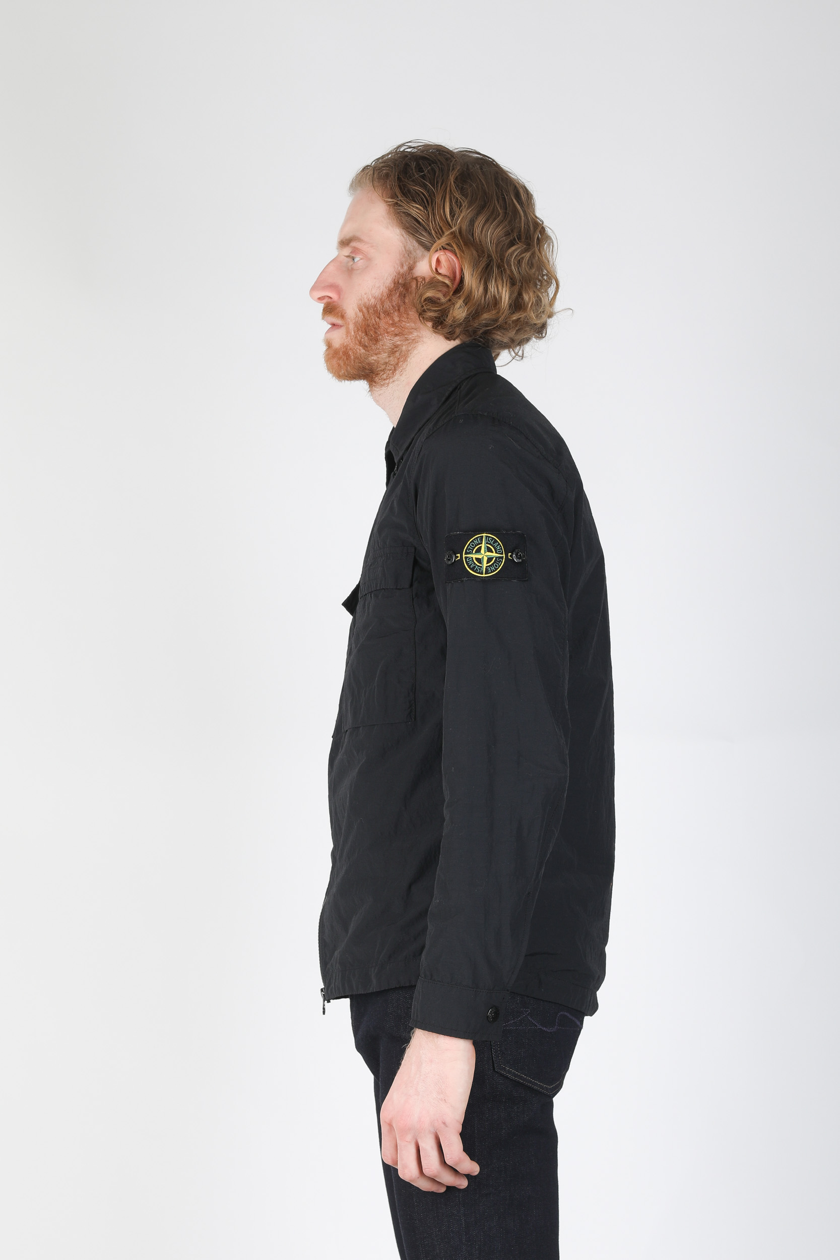 SURCHEMISE STONE ISLAND NOIRE 721511102-V0029