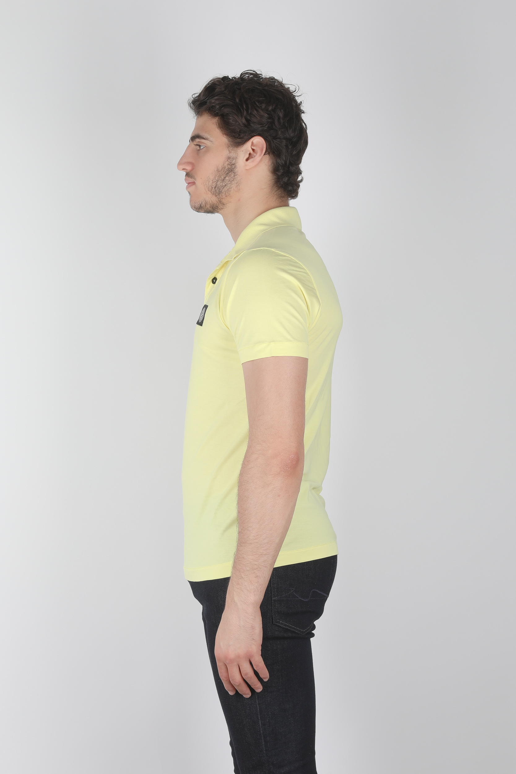 POLO STONE ISLAND JAUNE 721522613-V0031