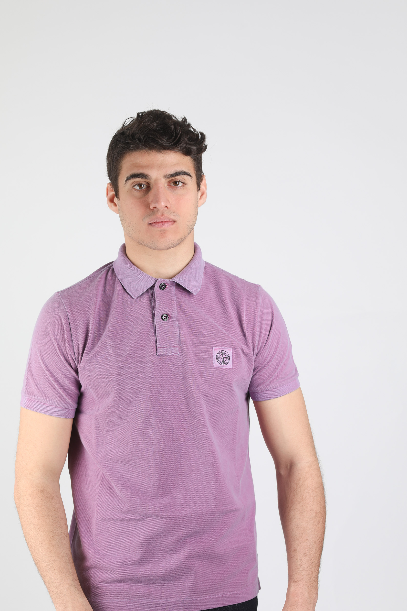 POLO STONE ISLAND MAUVE 7215 22S67-V0086