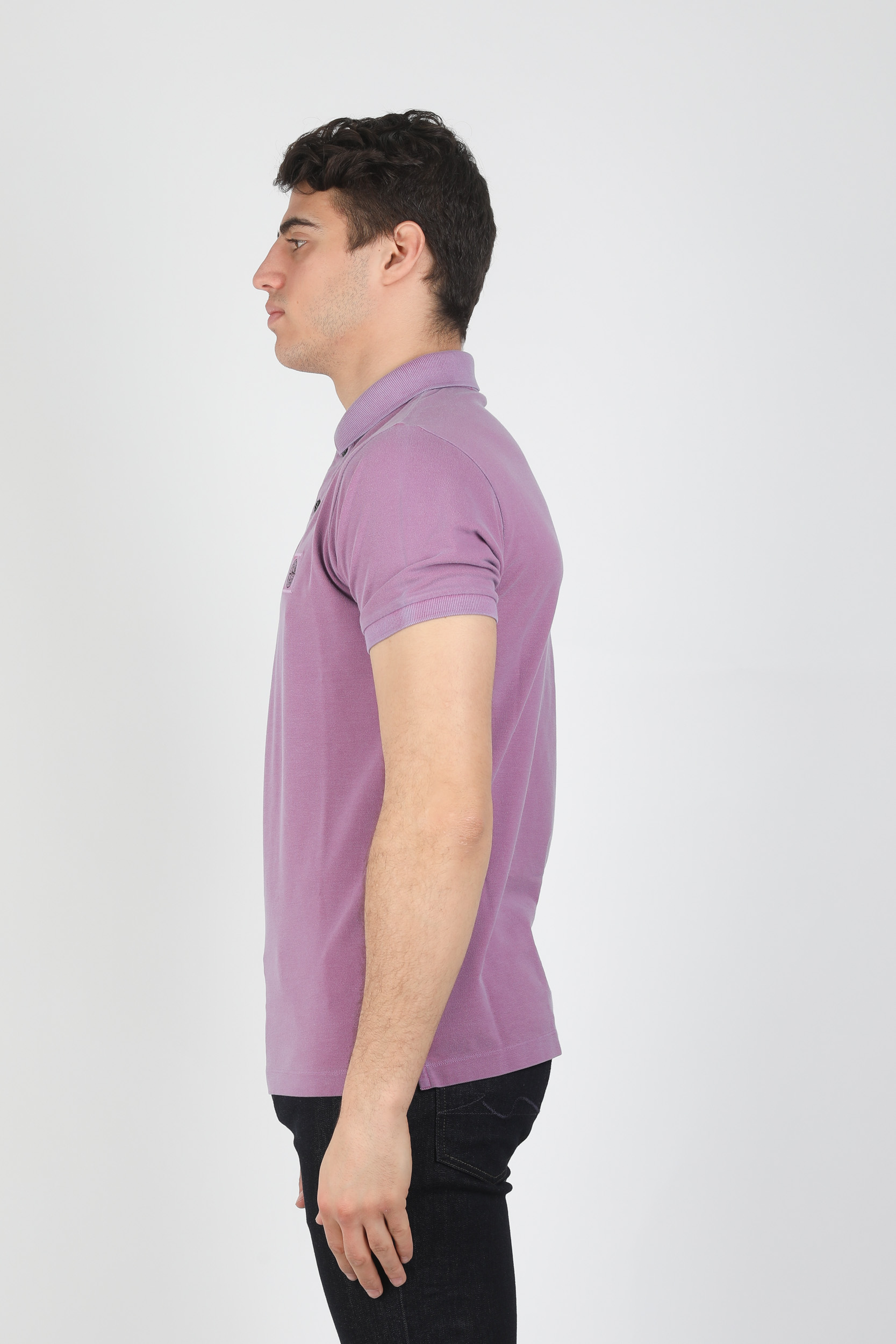 POLO STONE ISLAND MAUVE 7215 22S67-V0086