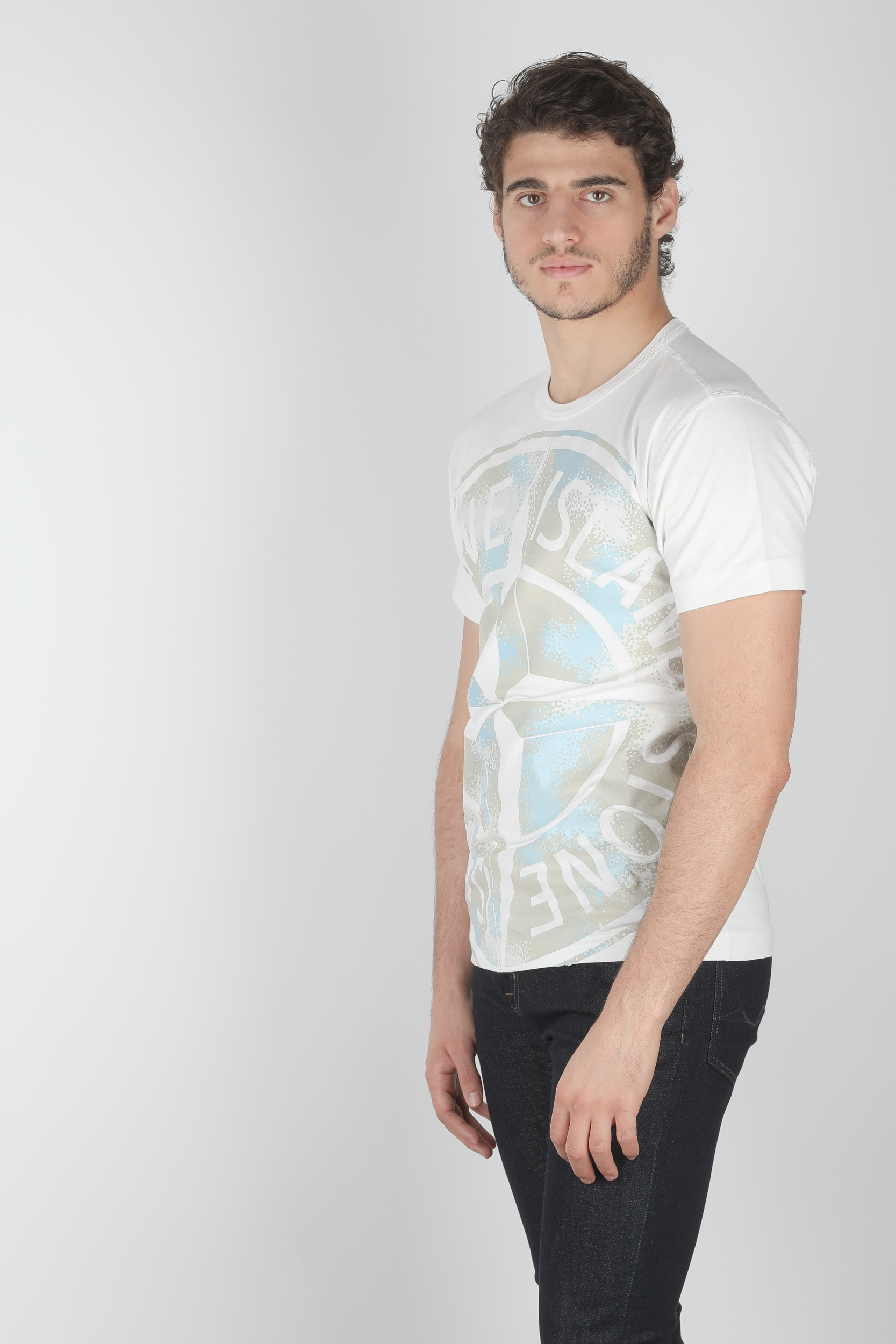 TEE-SHIRT STONE ISLAND SABLE 721523388-V0093