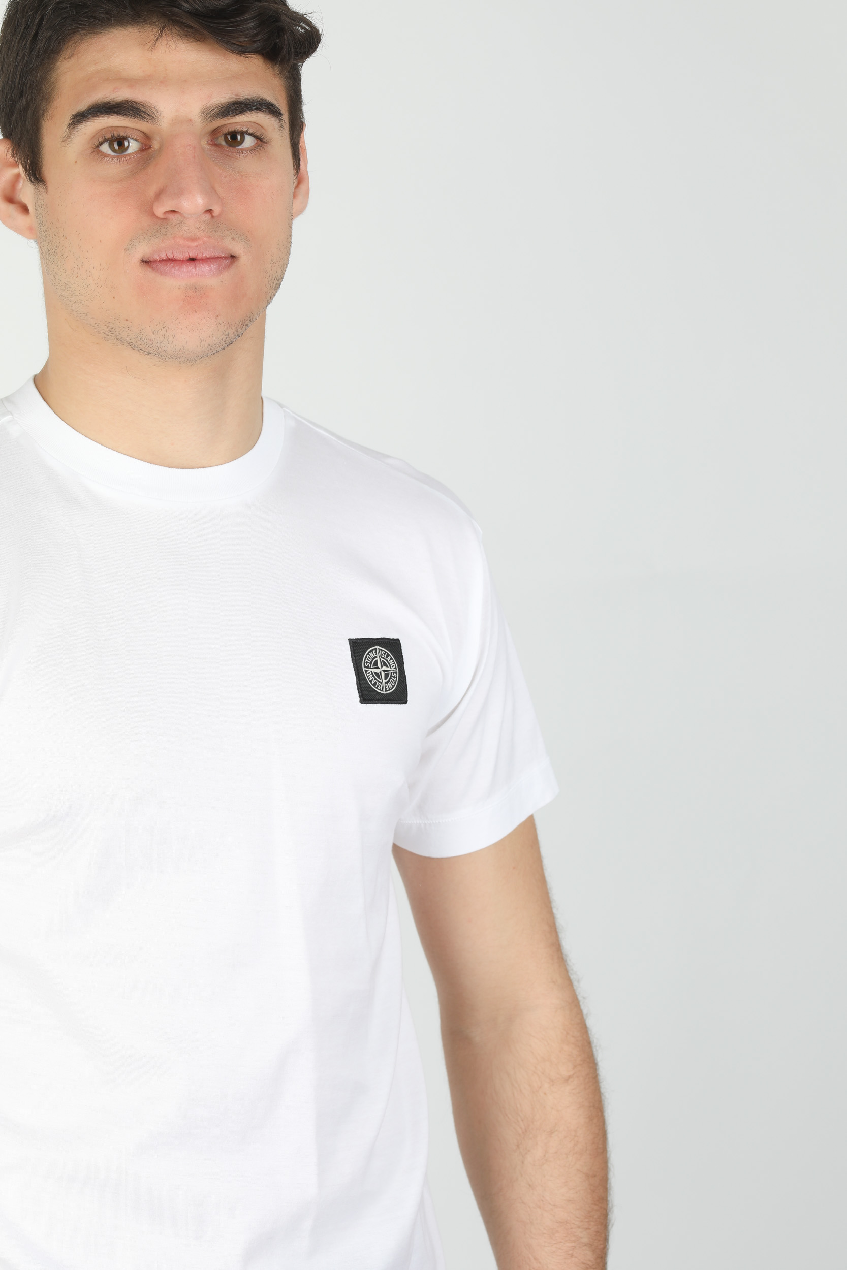 T-SHIRT STONE ISLAND BLANC 721524113-V0001