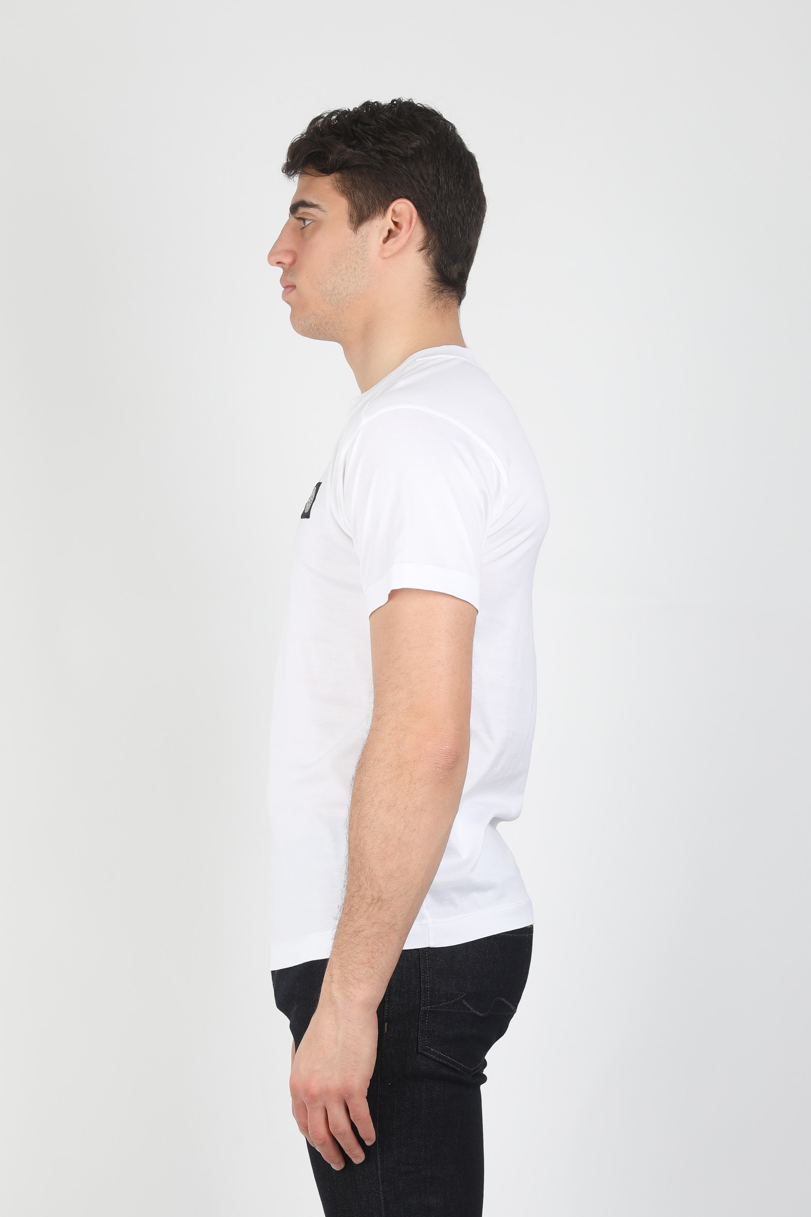 T-SHIRT STONE ISLAND BLANC 721524113-V0001