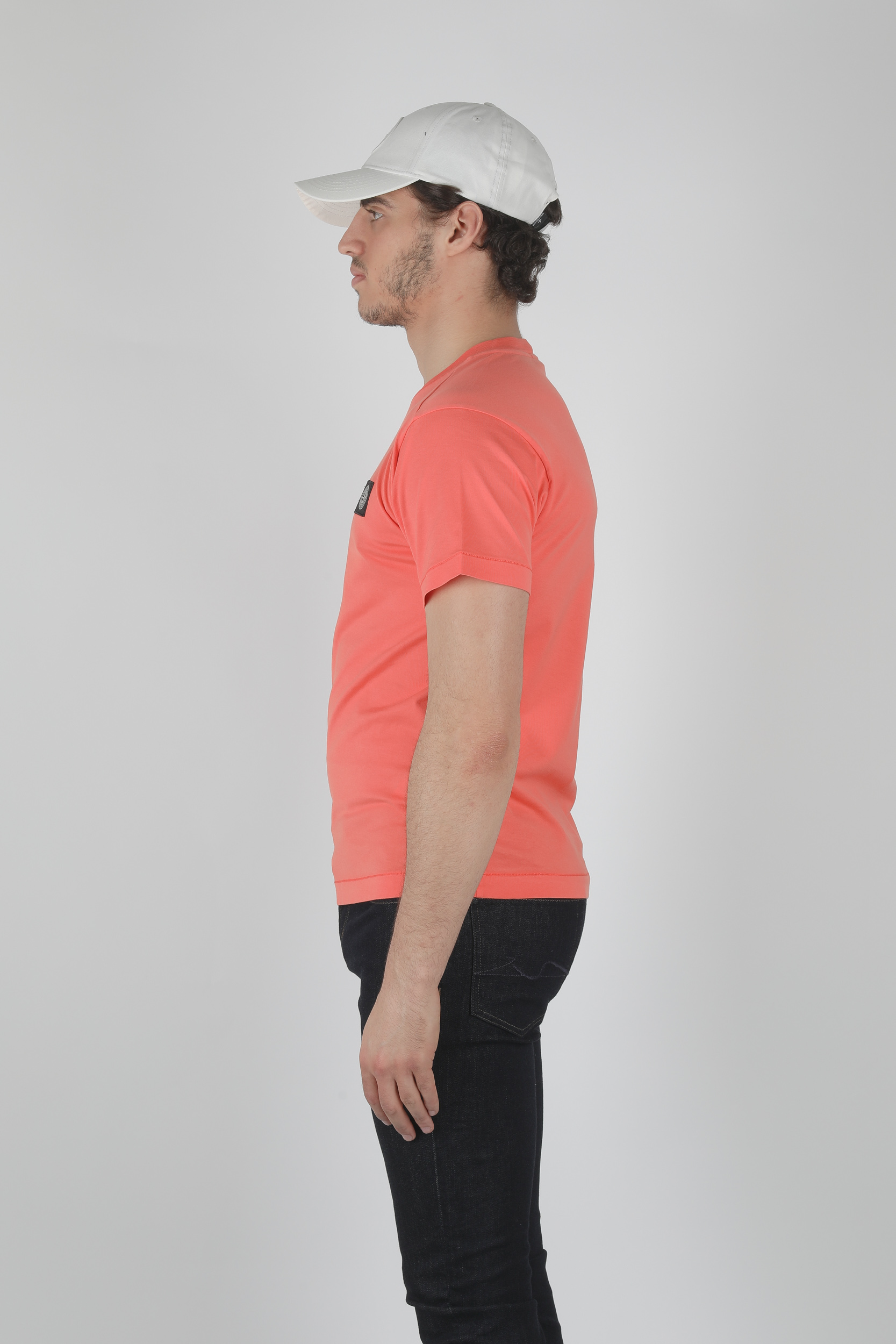 TEE-SHIRT STONE ISLAND CORAIL 721524113-V0037
