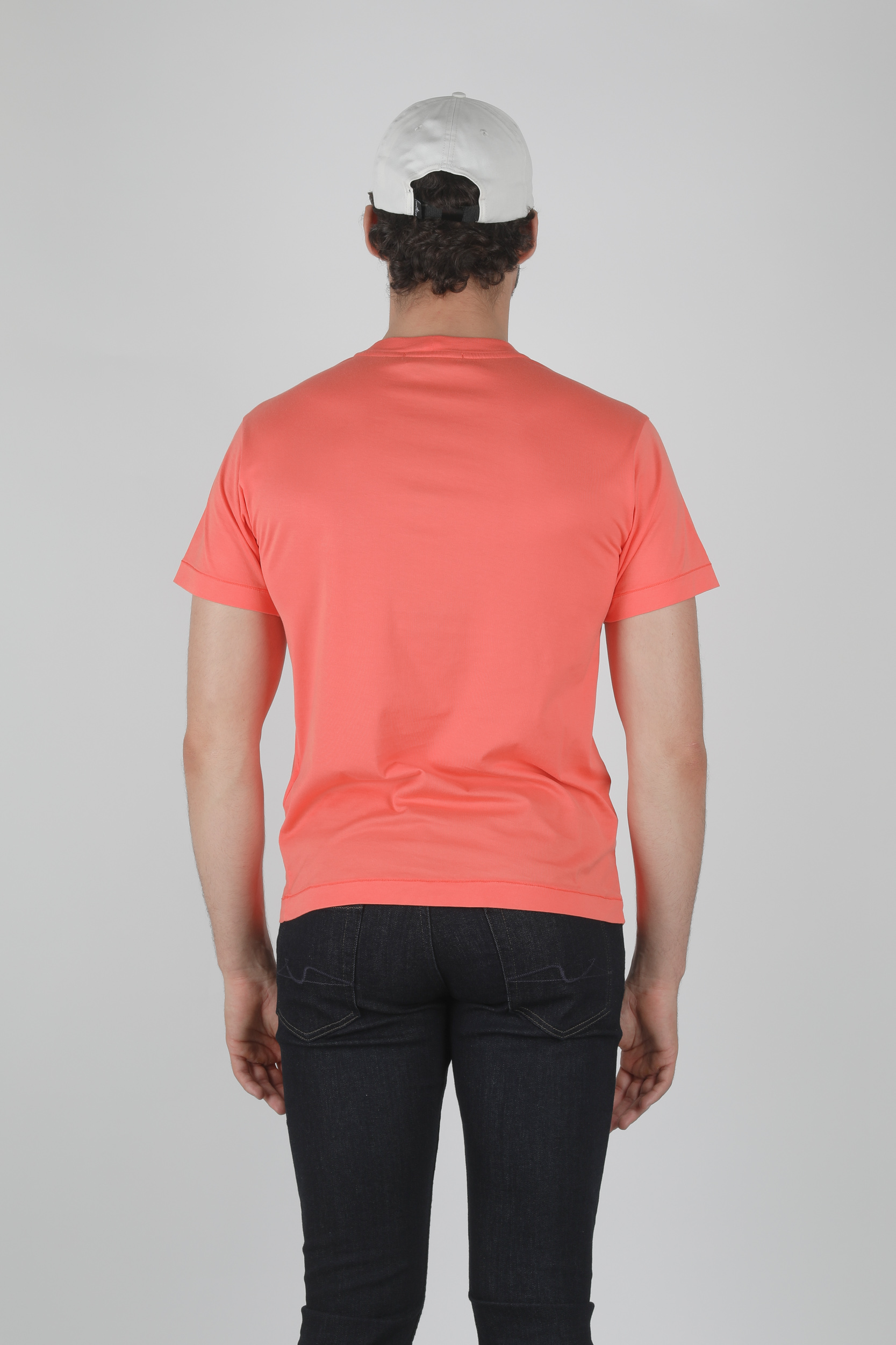 TEE-SHIRT STONE ISLAND CORAIL 721524113-V0037