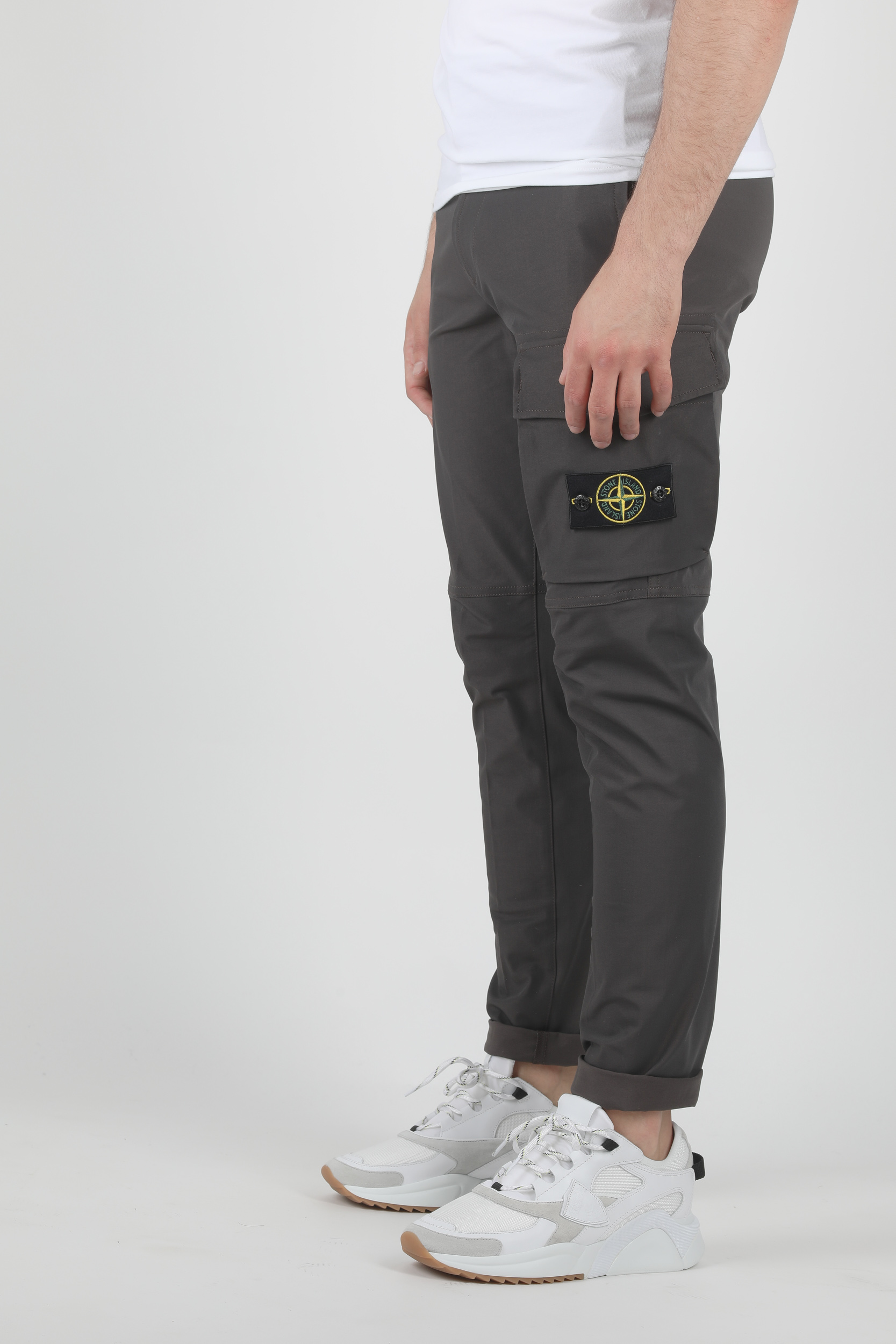 PANTALON STONE ISLAND GRIS 721531206-V0063