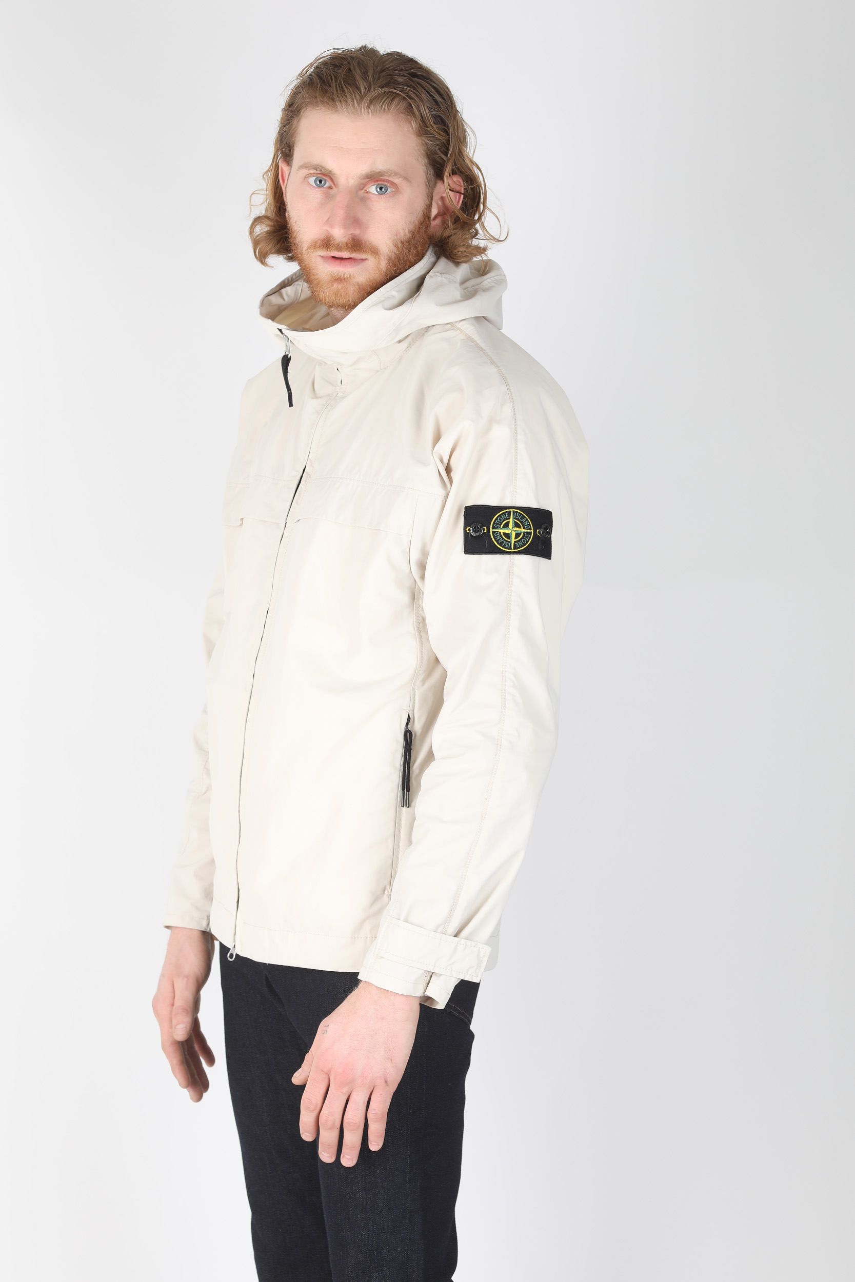 BLOUSON STONE ISLAND ECRU 721540522-V0090