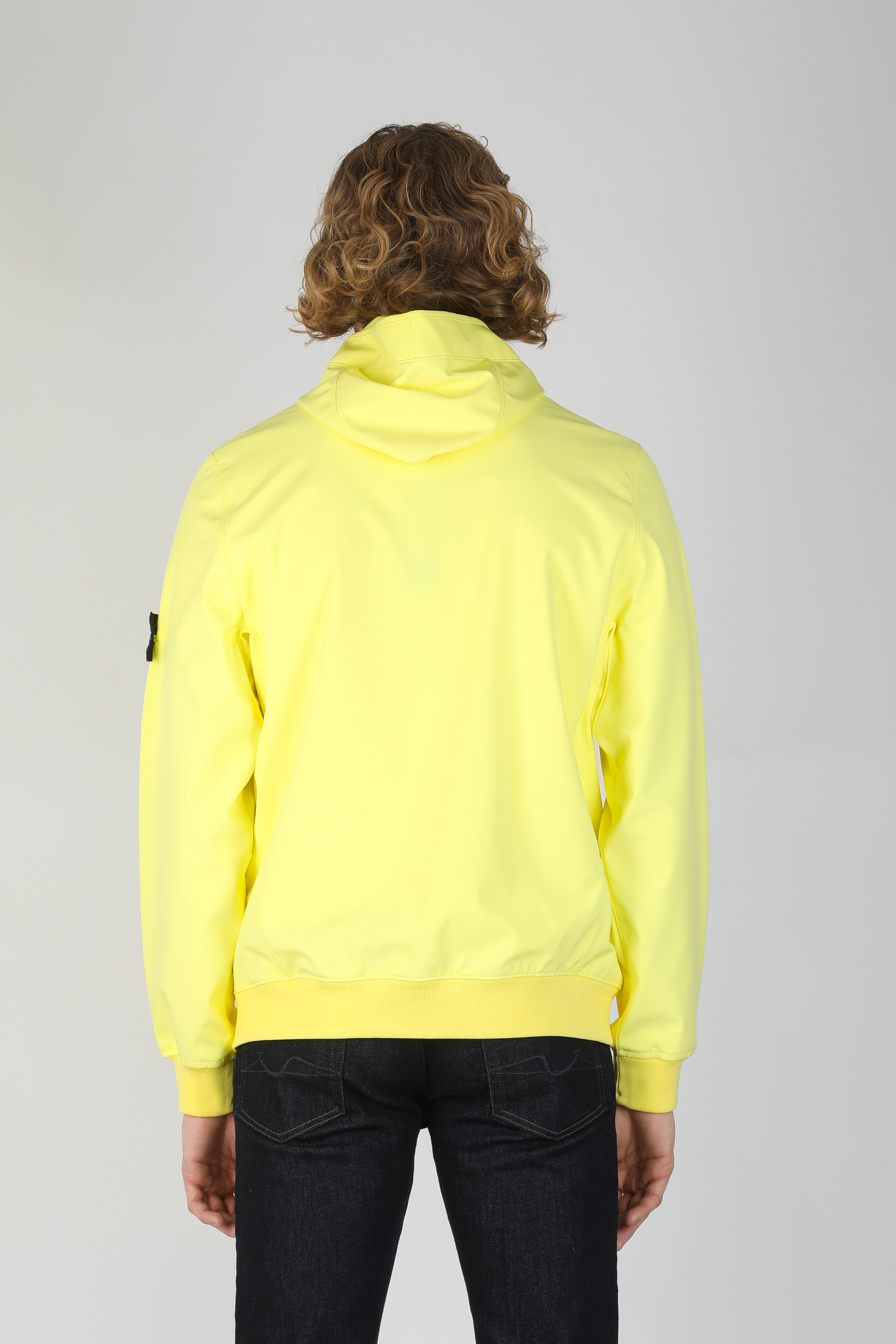 BLOUSON STONE ISLAND JAUNE LIGHT SOFT SHELL-R 721540927-V0031