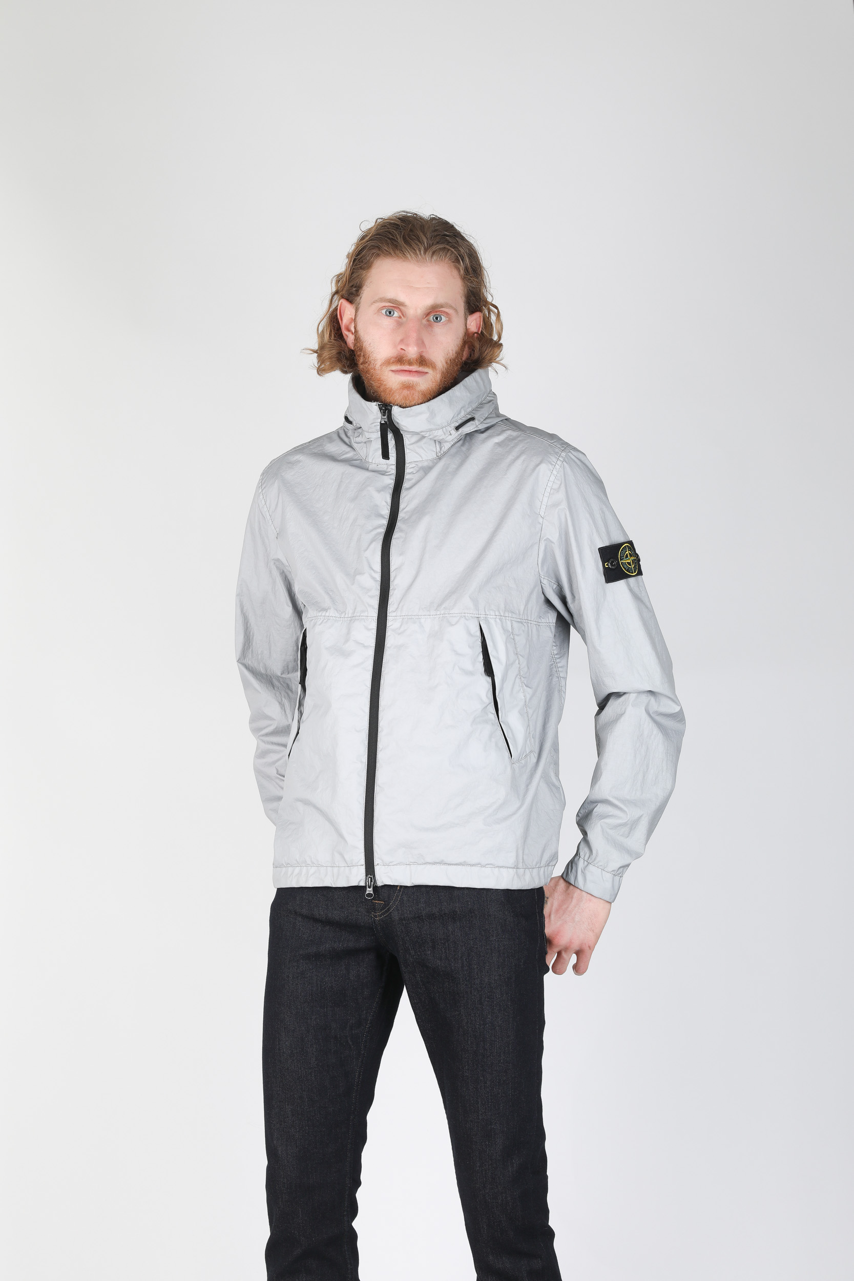 BLOUSON STONE ISLAND GRIS 721542423-V0064