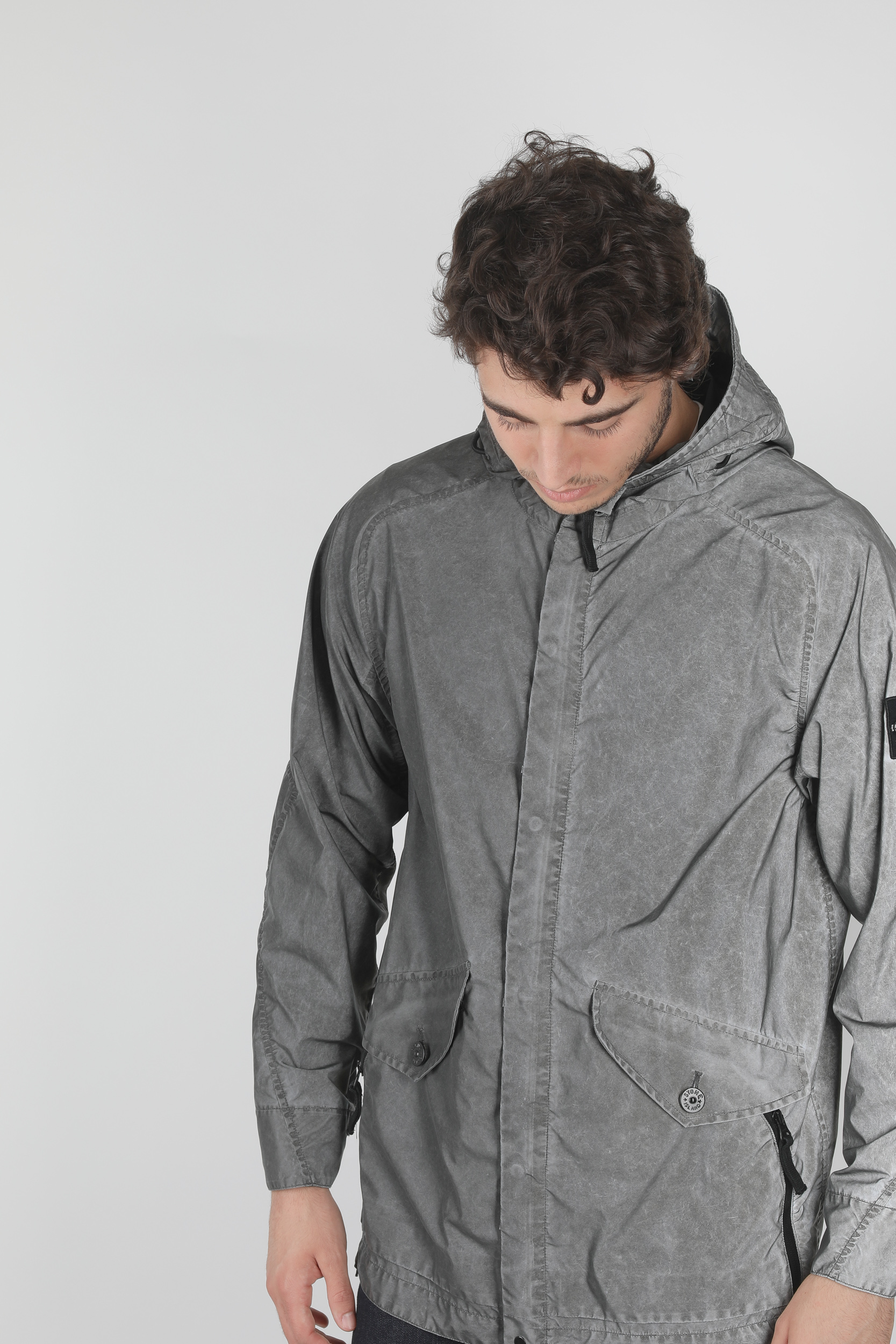 VESTE STONE ISLAND REFLECTIVE GRISE 721542599-V0060