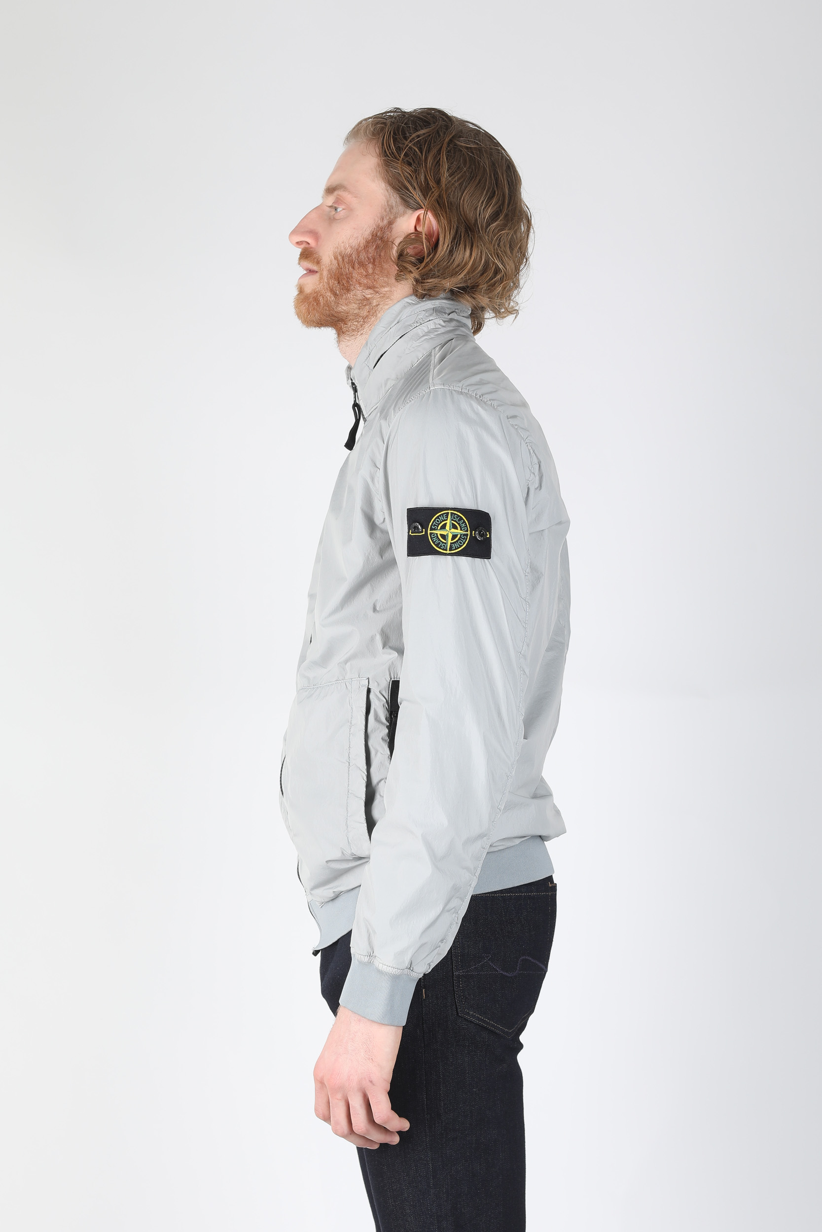 BLOUSON STONE ISLAND GRIS 721543230-V0064