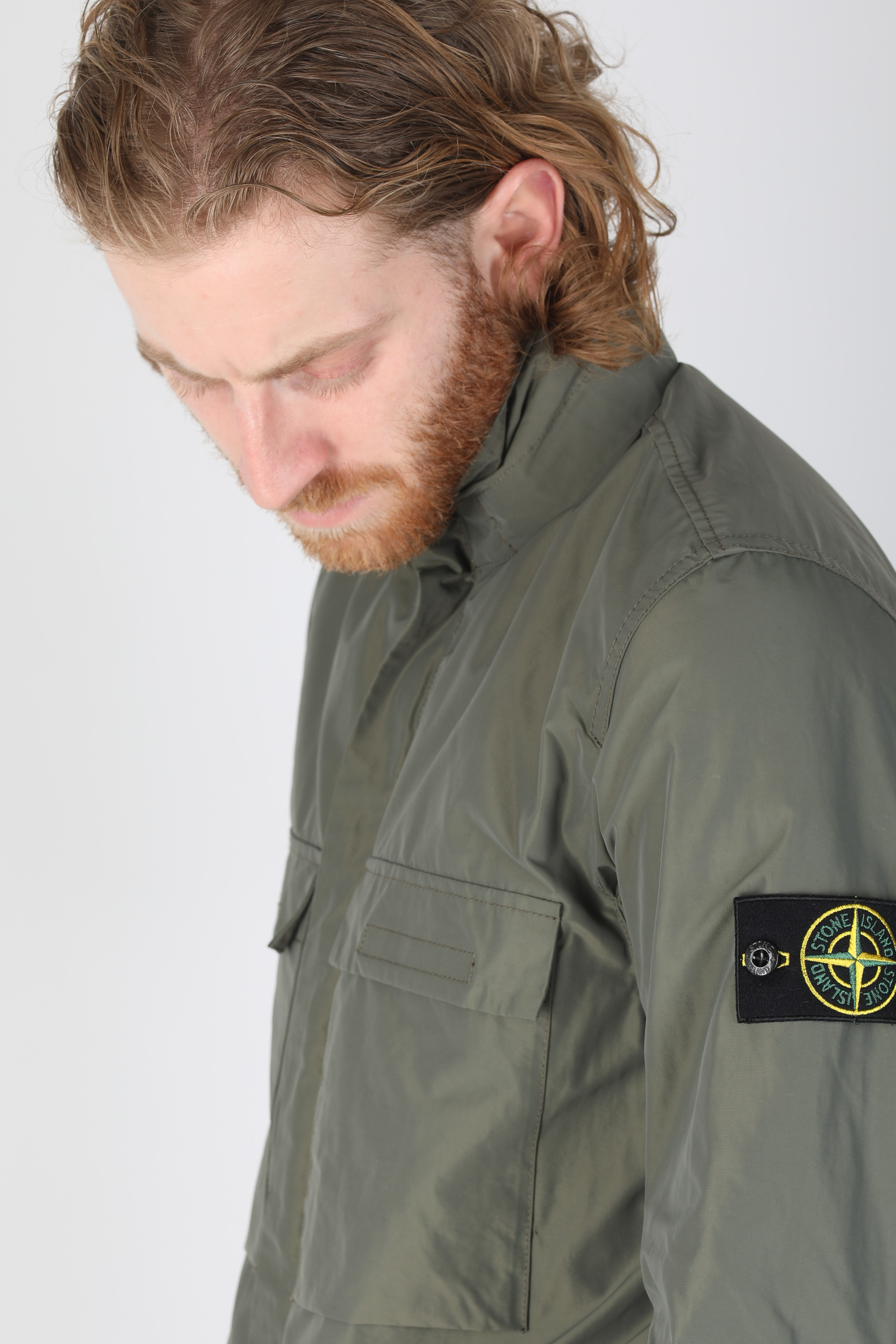 BLOUSON STONE ISLAND KAKI 721545122-V0058