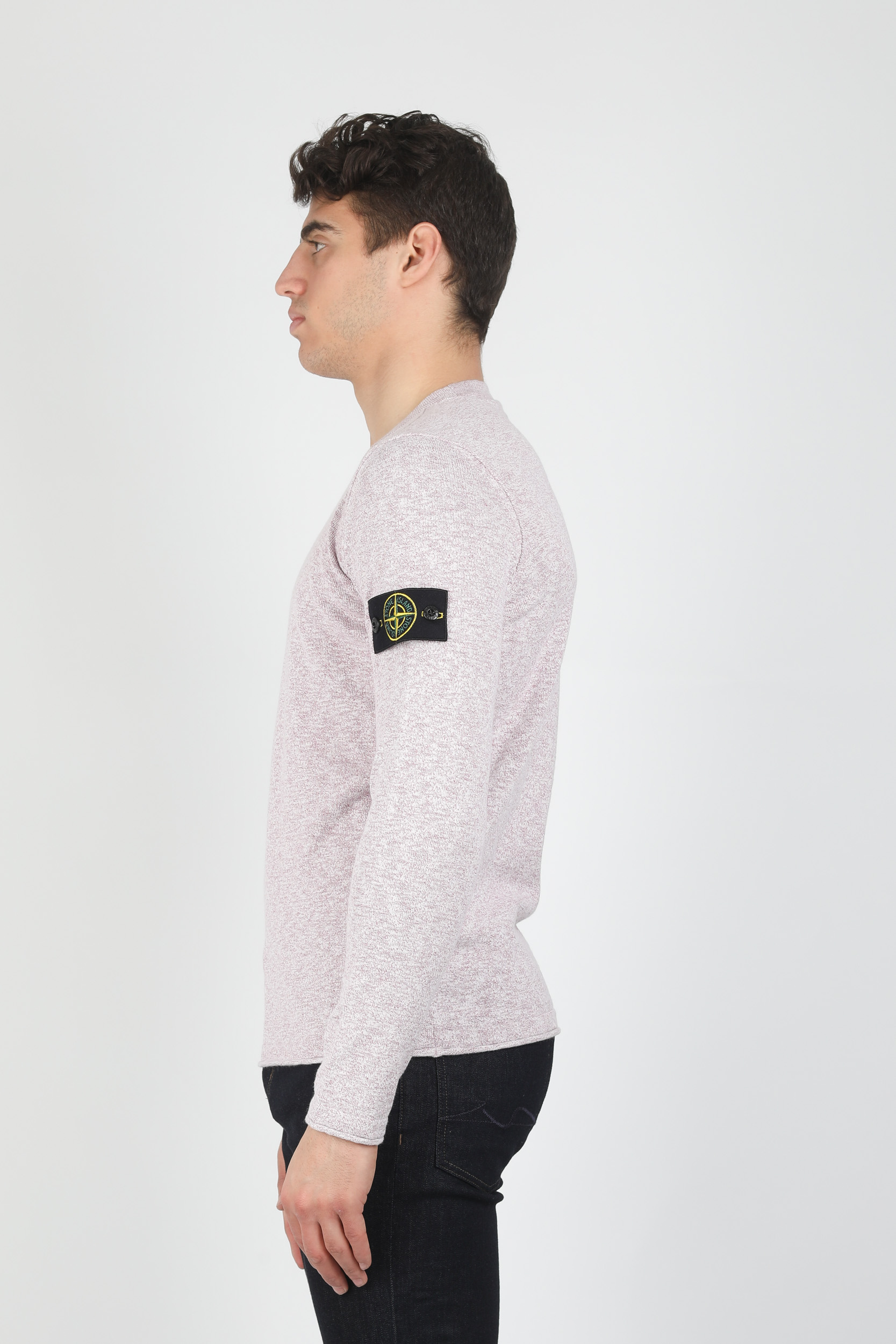 PULL STONE ISLAND MAUVE 7215502B0-V1086