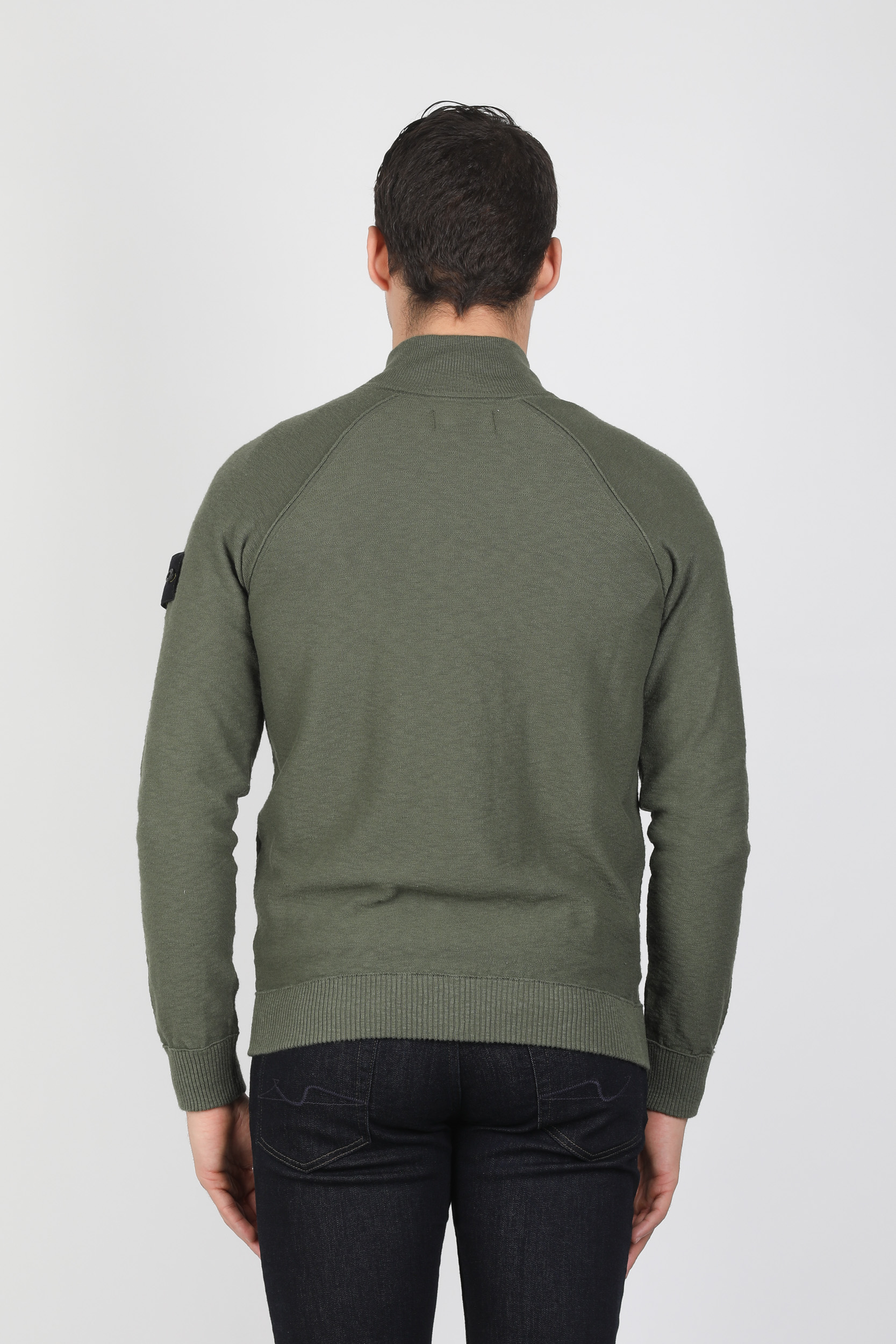 GILET STONE ISLAND KAKI 7215533B0-V0058