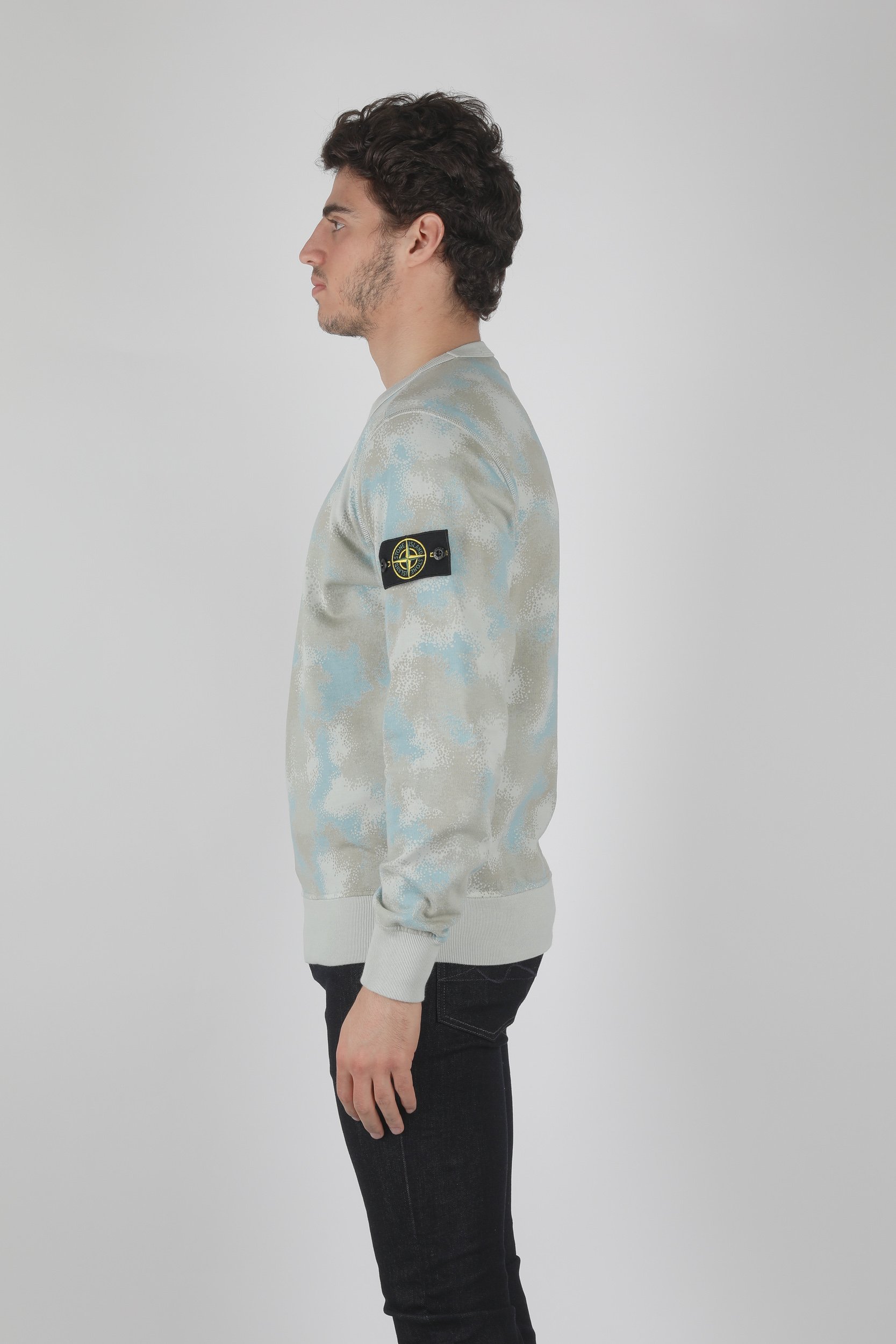 SWEAT STONE ISLAND CAMO SABLE 7215605E5-V0092