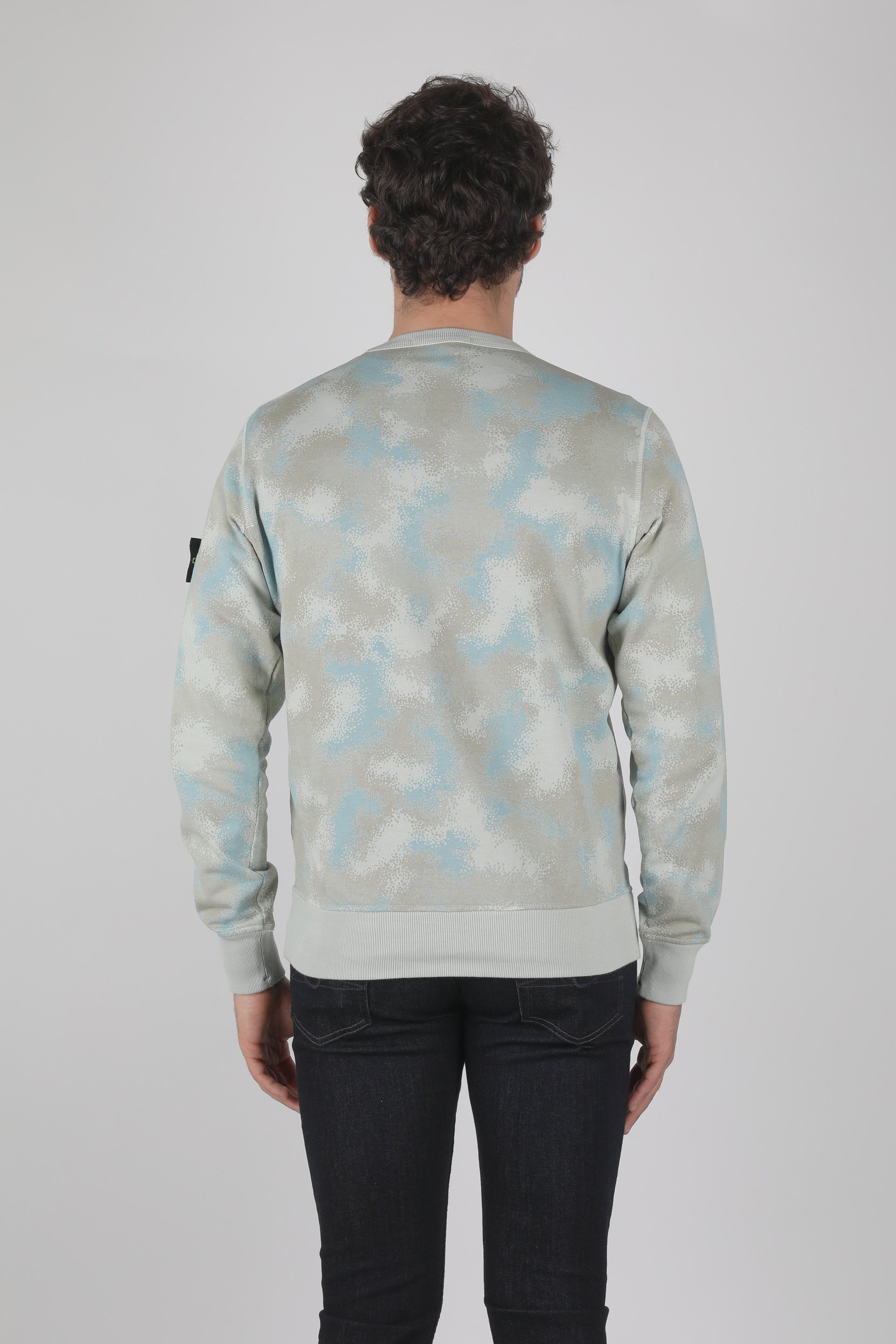 SWEAT STONE ISLAND CAMO SABLE 7215605E5-V0092