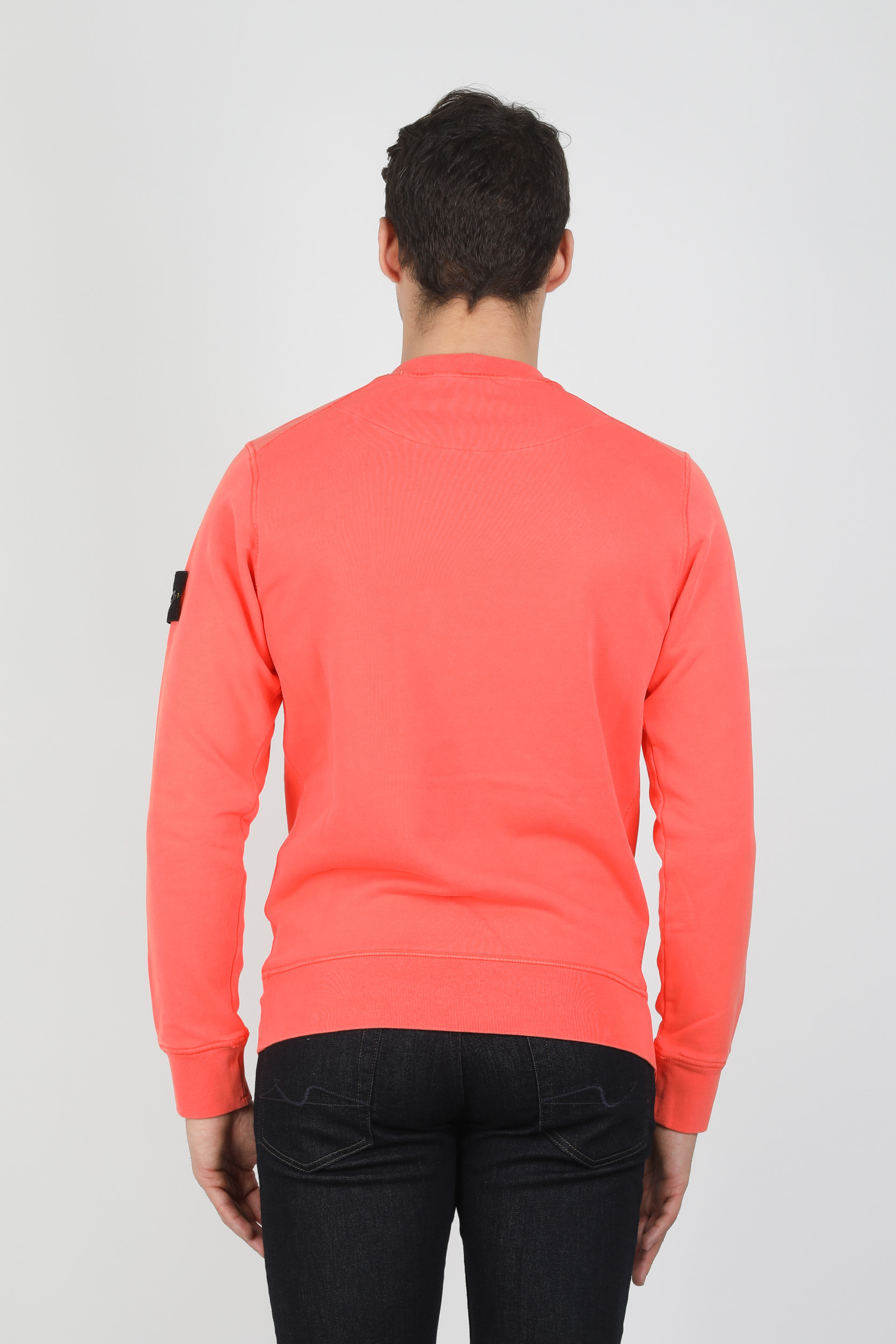 SWEAT STONE ISLAND CORAIL 721563051-V0037