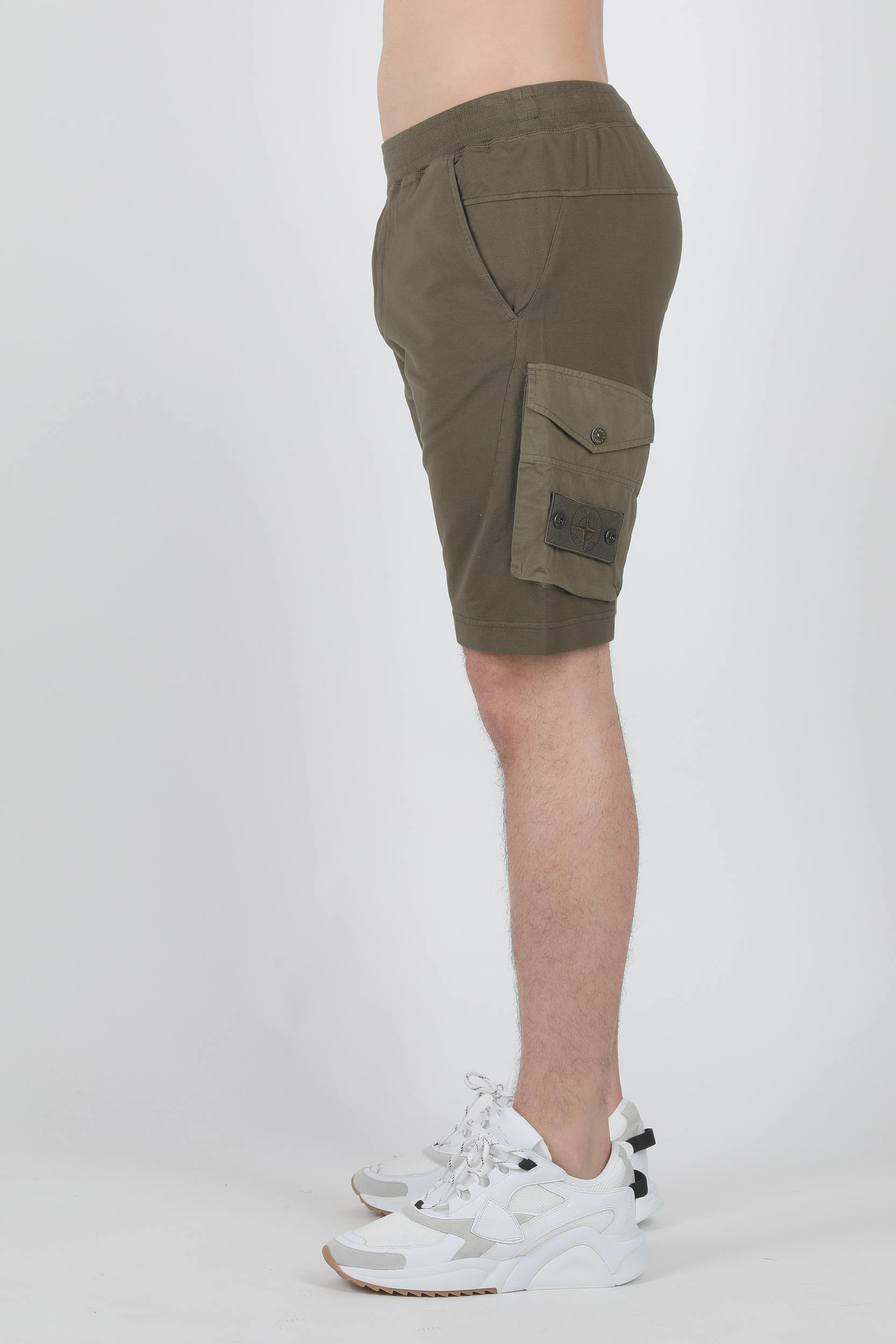 SHORT STONE ISLAND GHOST KAKI 7215650F3-V0054