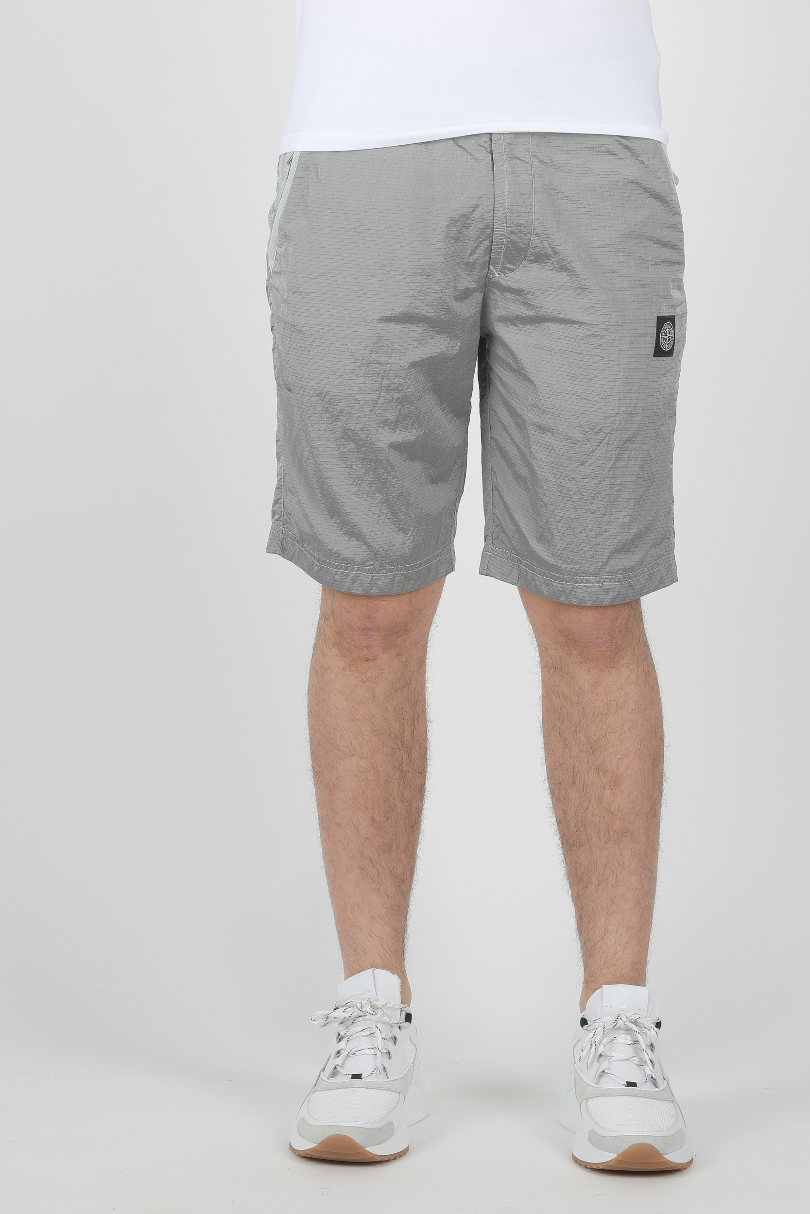 SHORT STONE ISLAND NYLON METAL GRIS 721566736-V0064,SHORT STONE ISLAND NYLON METAL GRIS 721566736-V0064,SHORT STONE ISLAND NYLON METAL GRIS 721566736-V0064