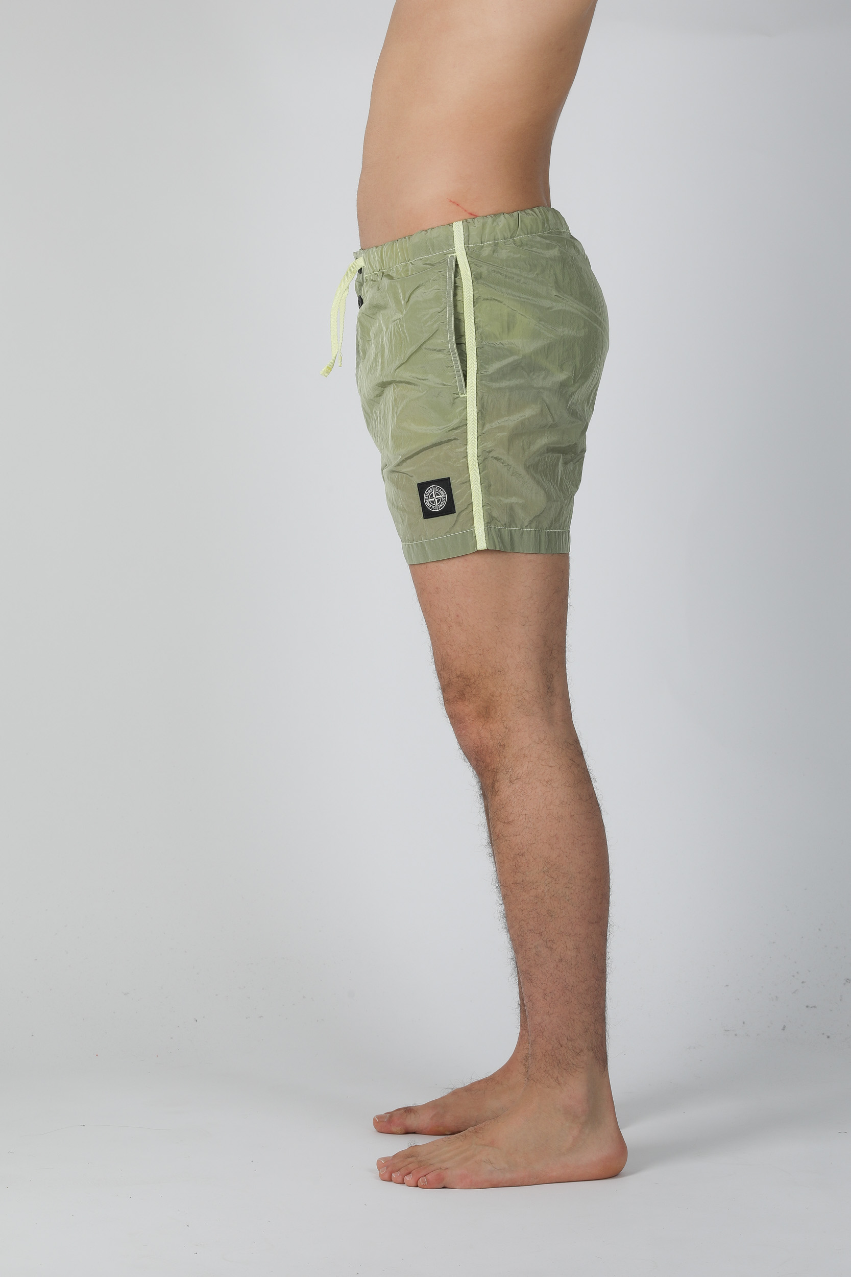 MAILLOT DE BAIN STONE ISLAND CITRON 7215B0643-V0031