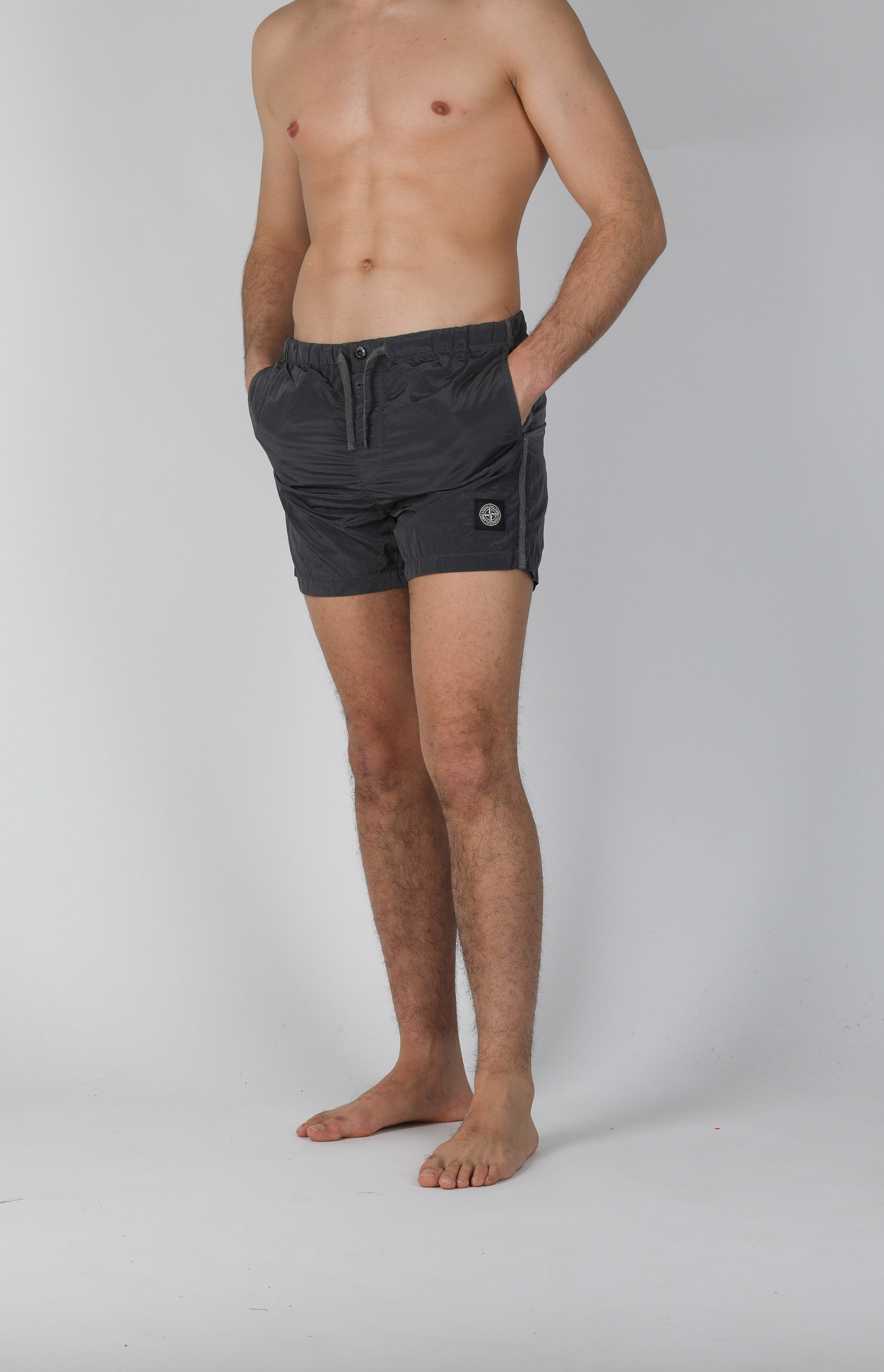 MAILLOT DE BAIN STONE ISLAND ANTHRACITE 7215B0643-V0063