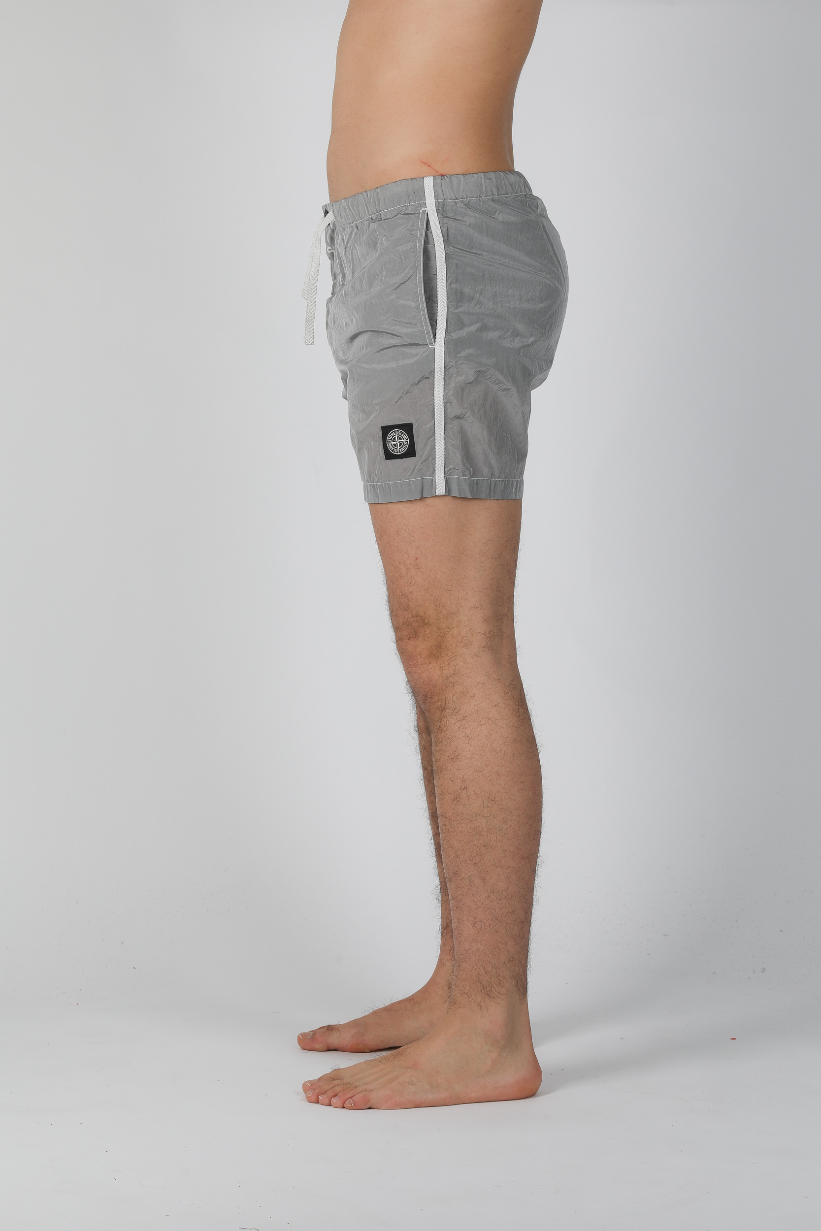 MAILLOT DE BAIN STONE ISLAND GRIS 7215B0643-V0064