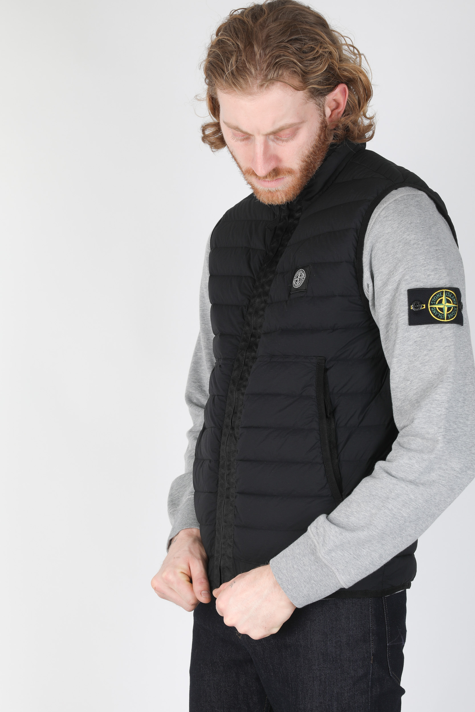 DOUDOUNE STONE ISLAND NOIR 7215G0125-V0029