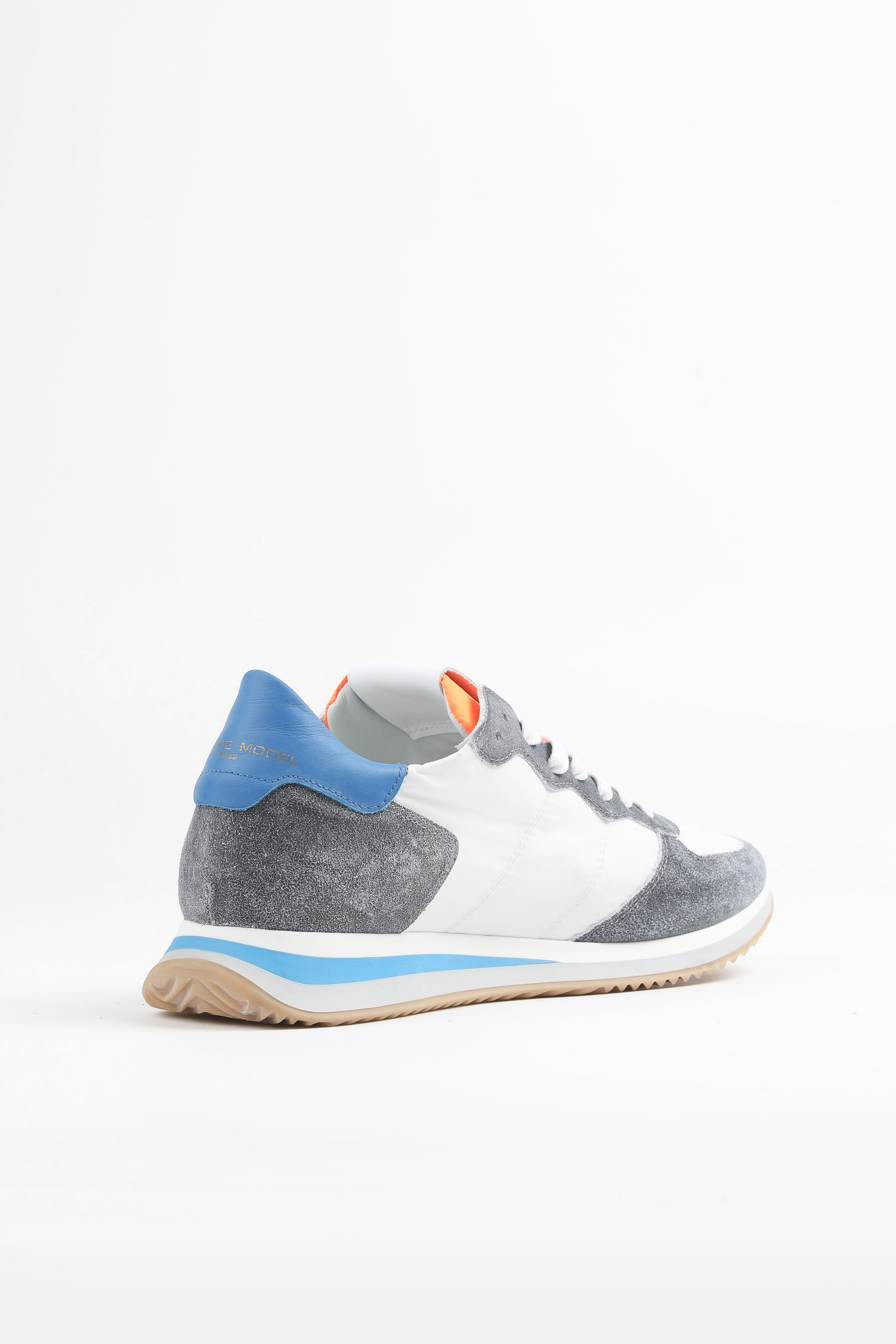 BASKETS PHILIPPE MODEL BLANC/GRIS TRPX L U MONDIAL TZLU-WL03