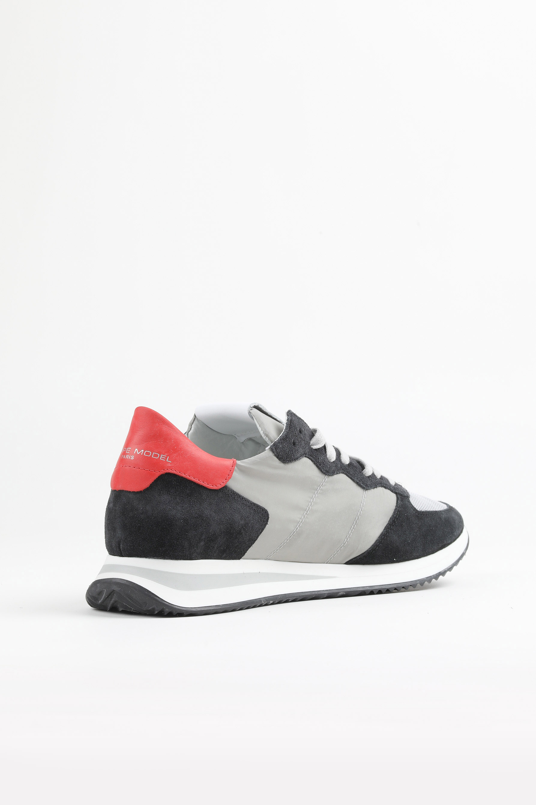 BASKETS PHILIPPE MODEL GRIS/NOIR TRPX L U MONDIAL TZLU-W040