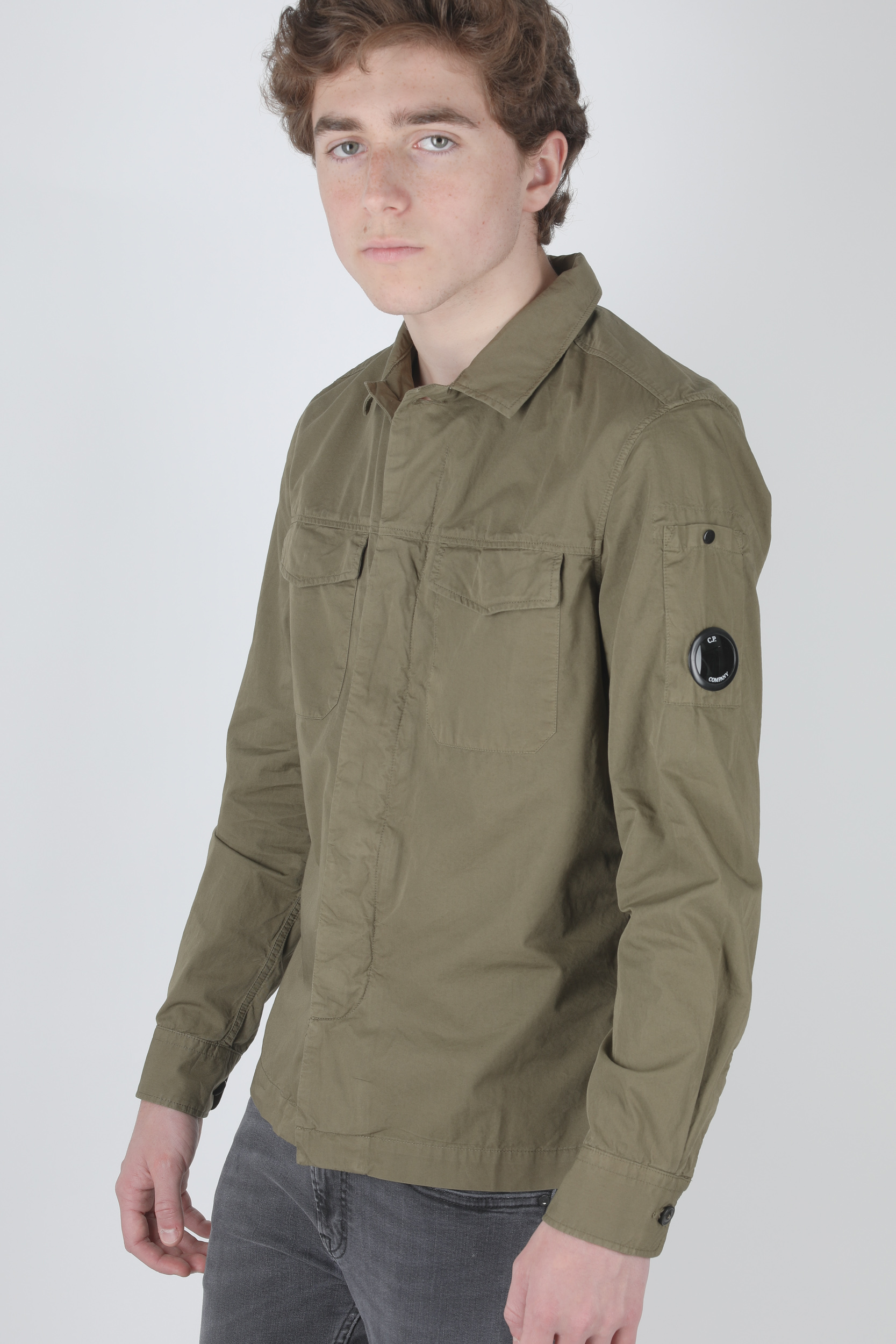 CHEMISE CP COMPANY KAKI SH292A-5383G-660