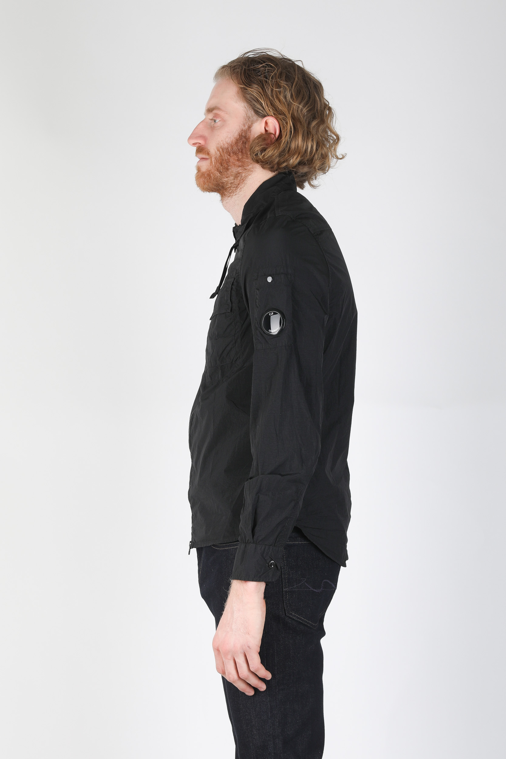 SURCHEMISE CP COMPANY NOIRE SH065A-5665G-999