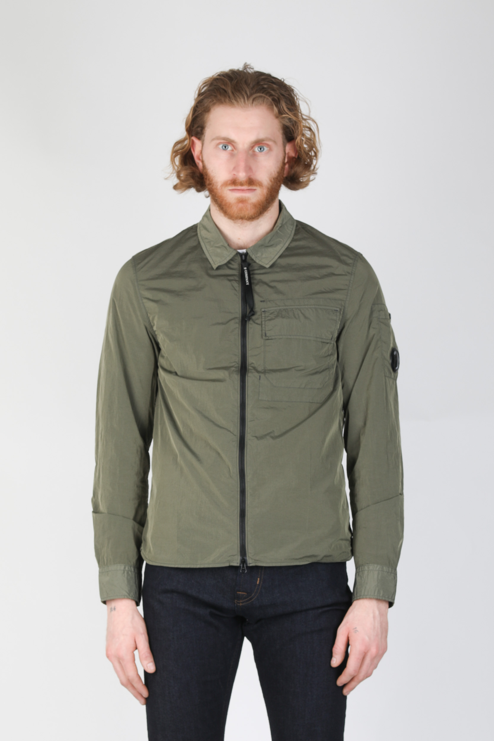 SURCHEMISE CP COMPANY KAKI SH065A-5665G-660,SURCHEMISE CP COMPANY KAKI SH065A-5665G-660,SURCHEMISE CP COMPANY KAKI SH065A-5665G-660