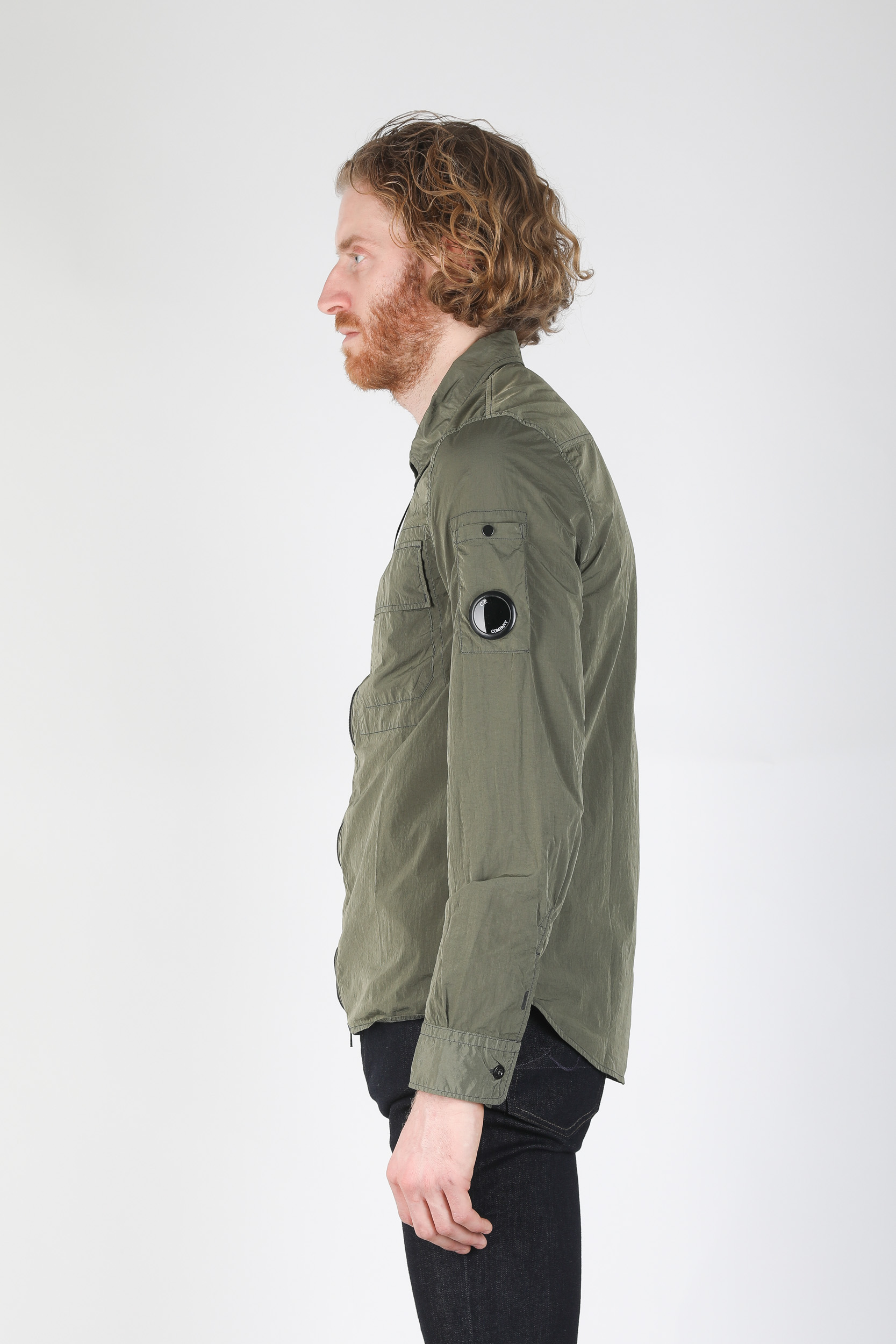 SURCHEMISE CP COMPANY KAKI SH065A-5665G-660