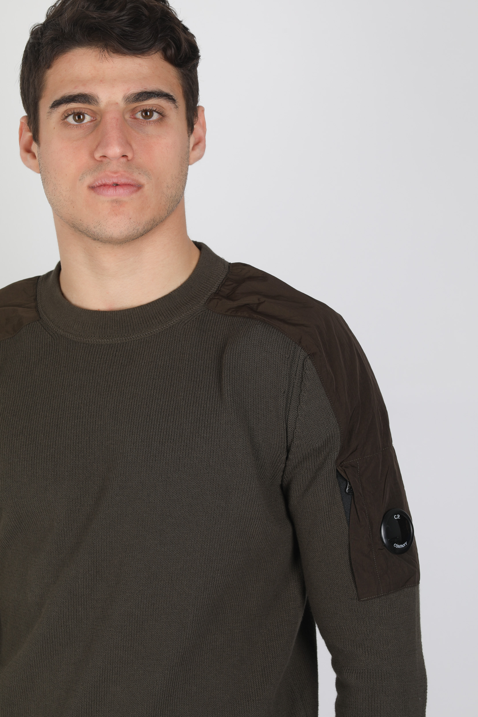 PULL CP COMPANY KAKI N114A-5367M-677