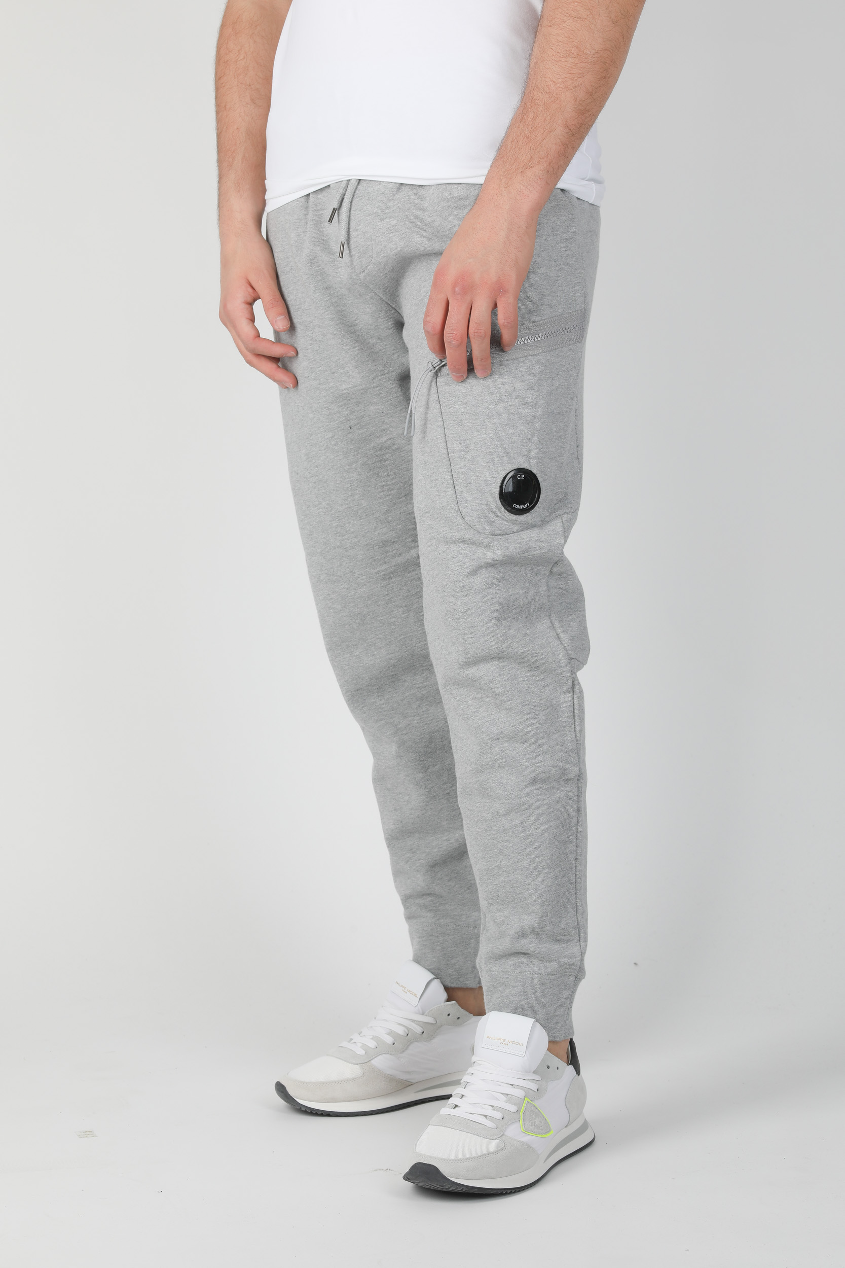 BAS DE SURVETEMENT CP COMPANY GRIS P175A-5160W-M93