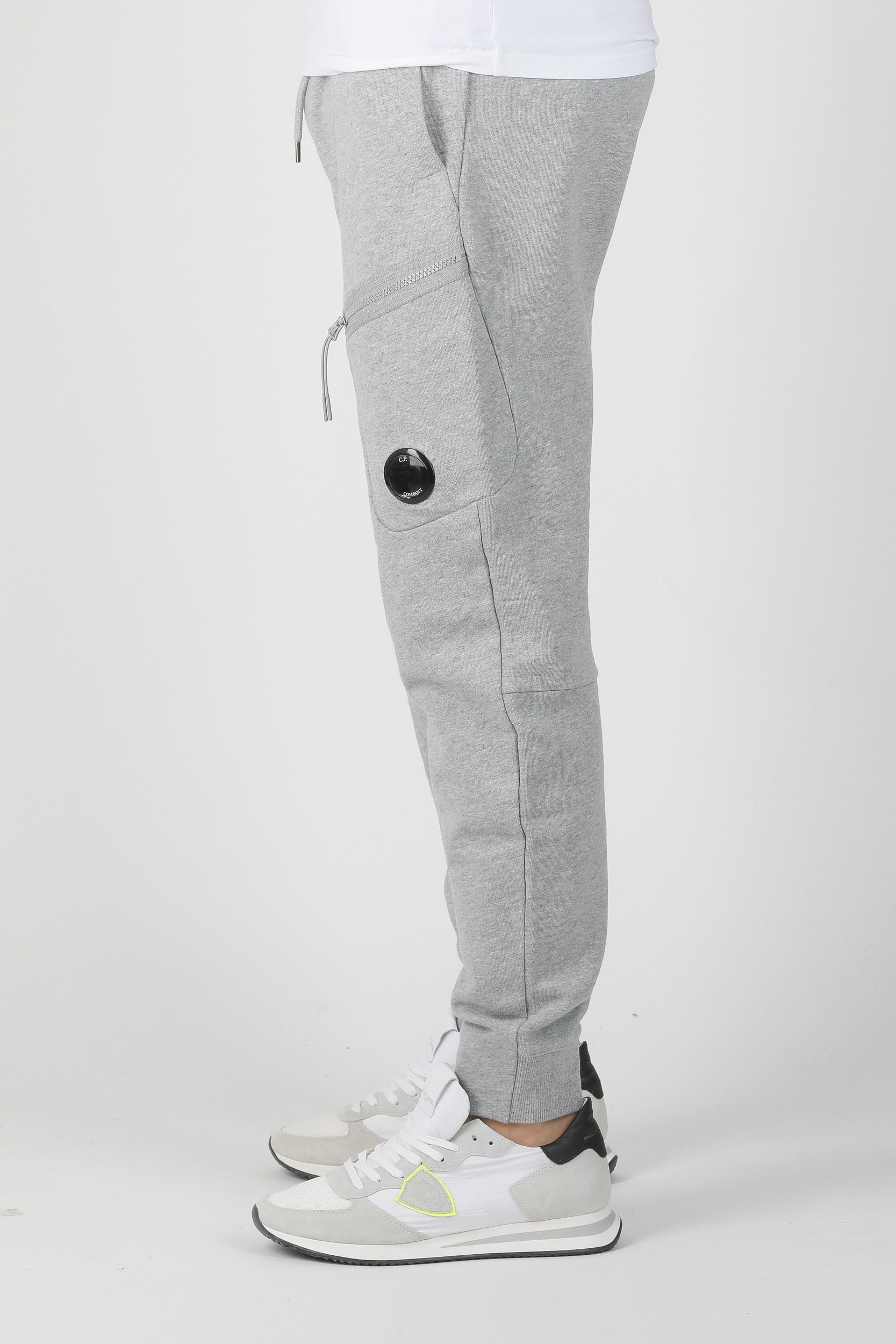 BAS DE SURVETEMENT CP COMPANY GRIS P175A-5160W-M93