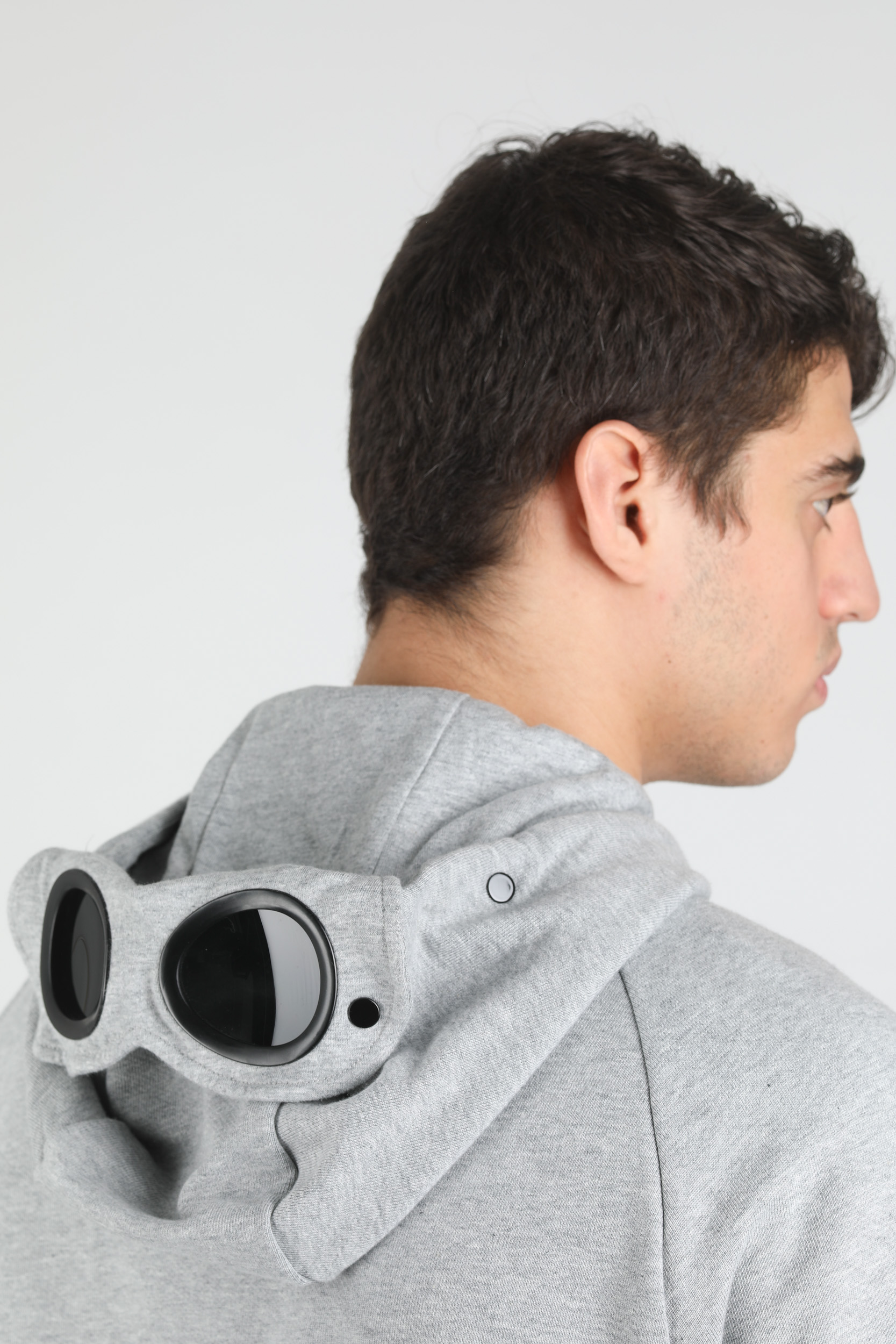 GILET CP COMPANY GRIS S012A-5160W-M93