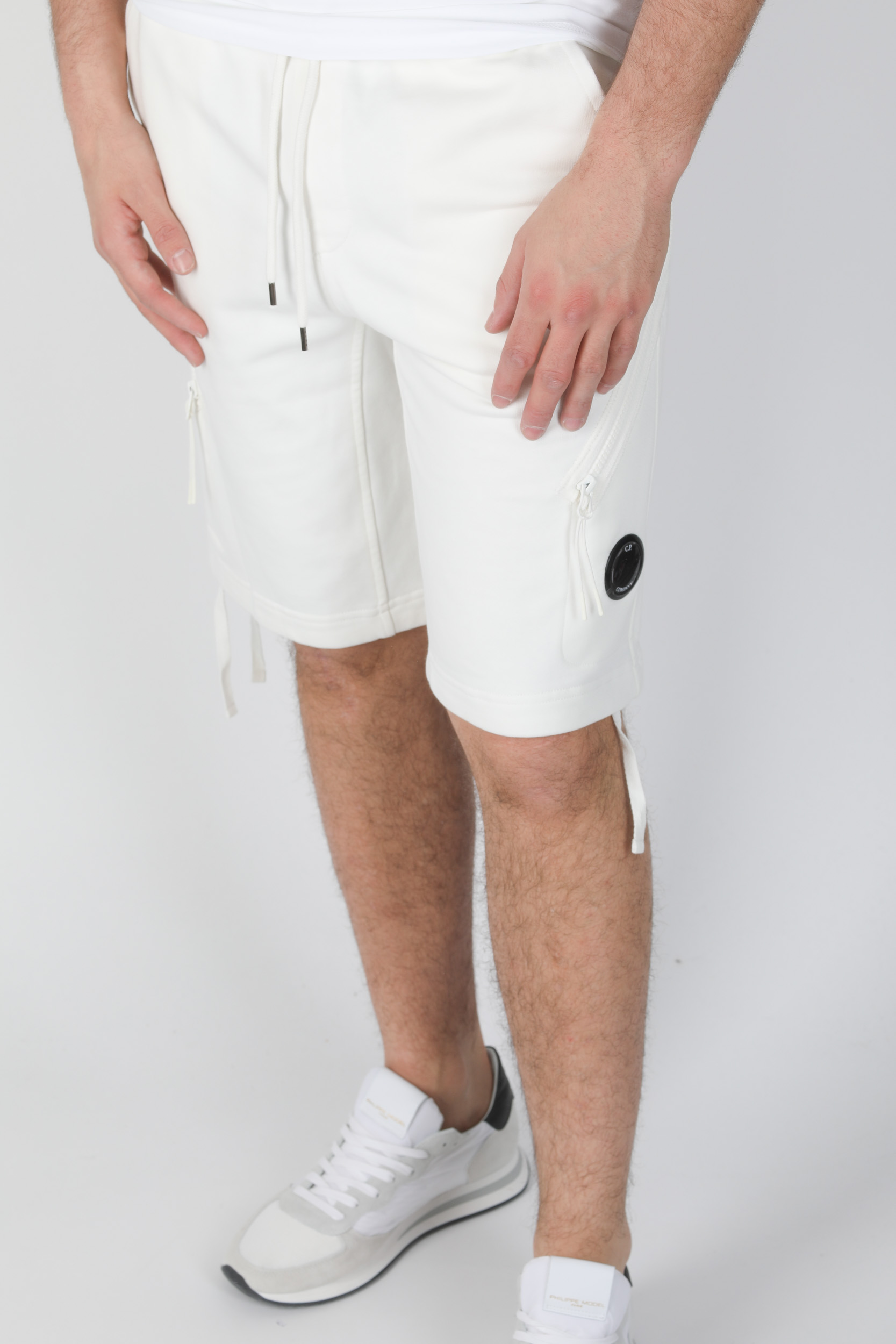 SHORT C.P. COMPANY BLANC B177A-5160W-103