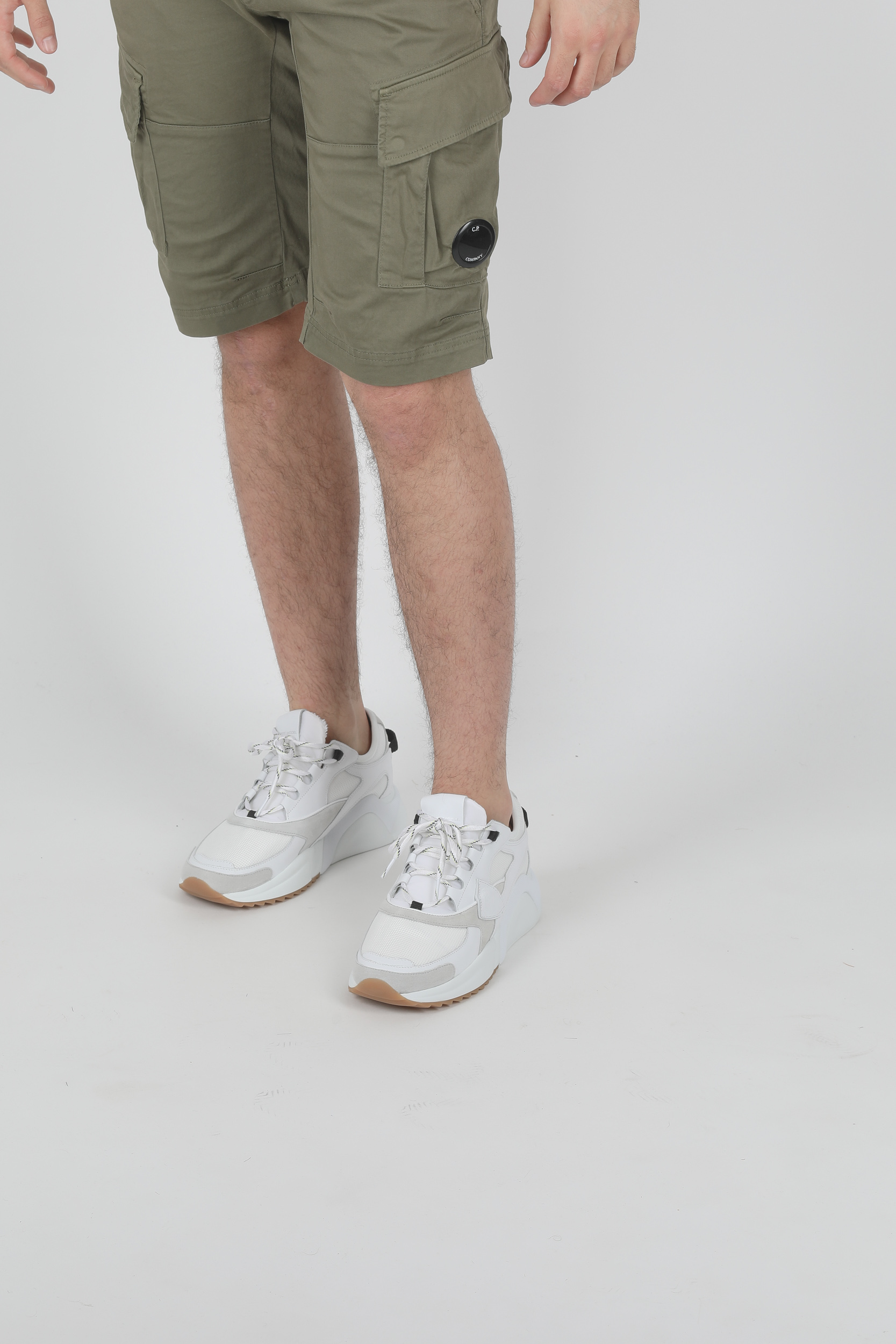 SHORT CP COMPANY KAKI E117A-5694G-660