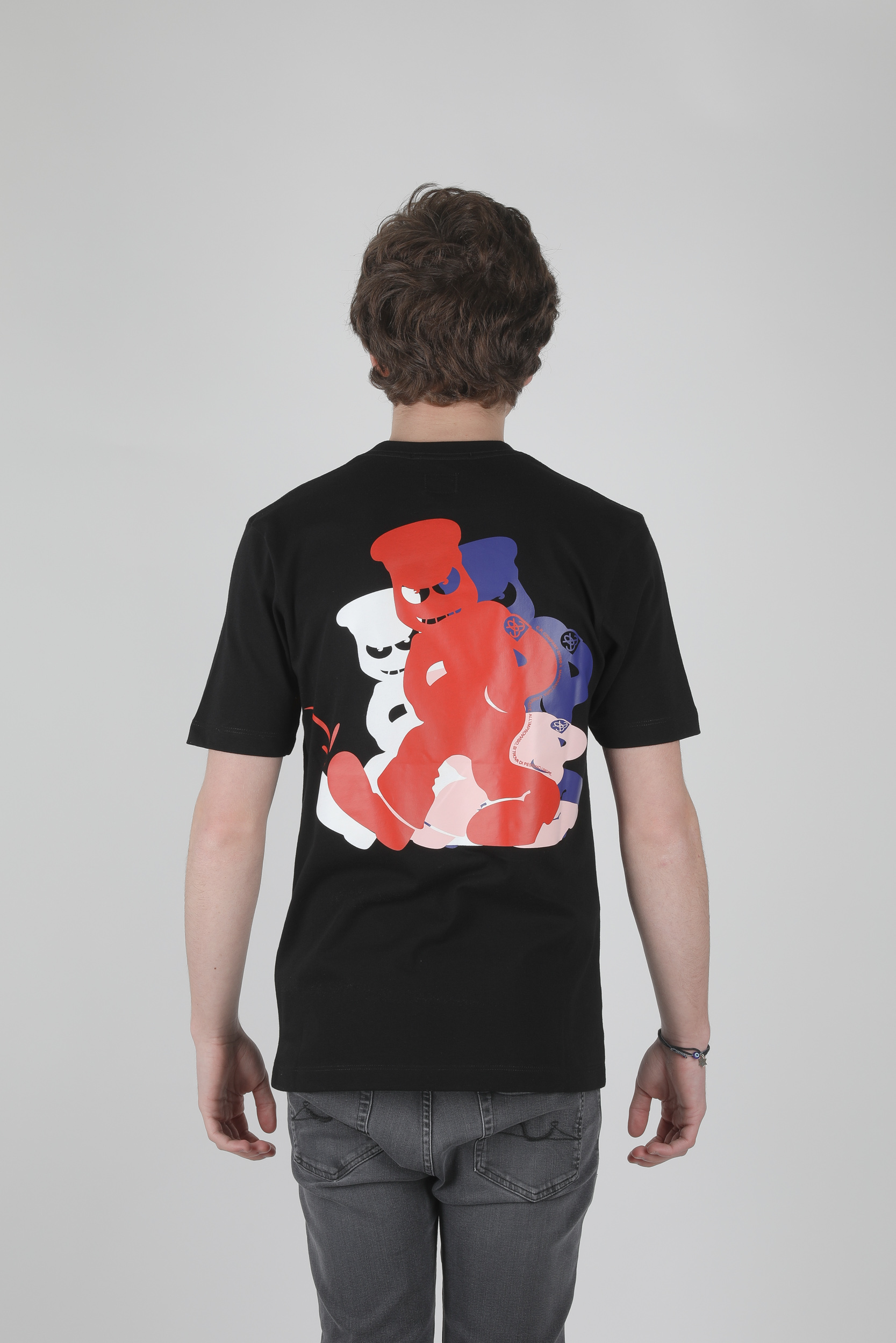 TEE-SHIRT CP COMPANY NOIR S286A-5318W-999