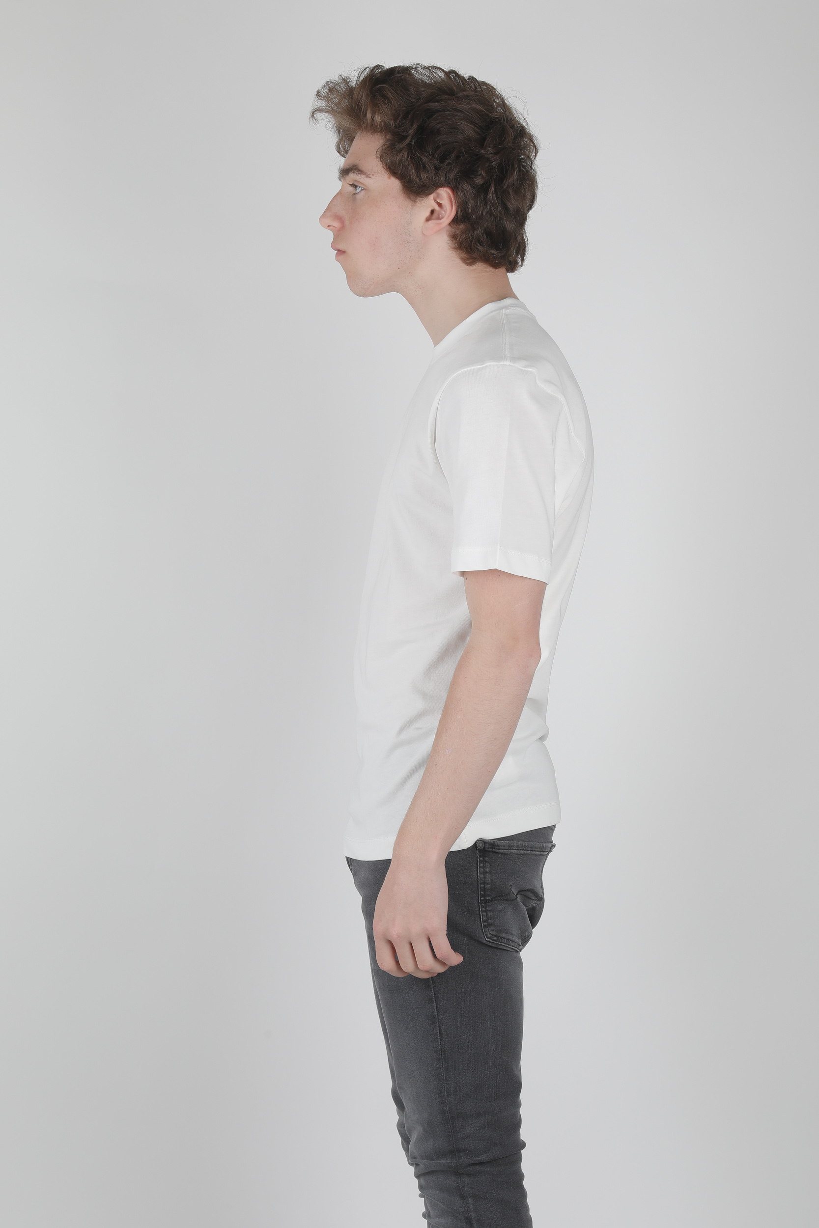 TEE-SHIRT CP COMPANY BLANC S284A-5318W-103