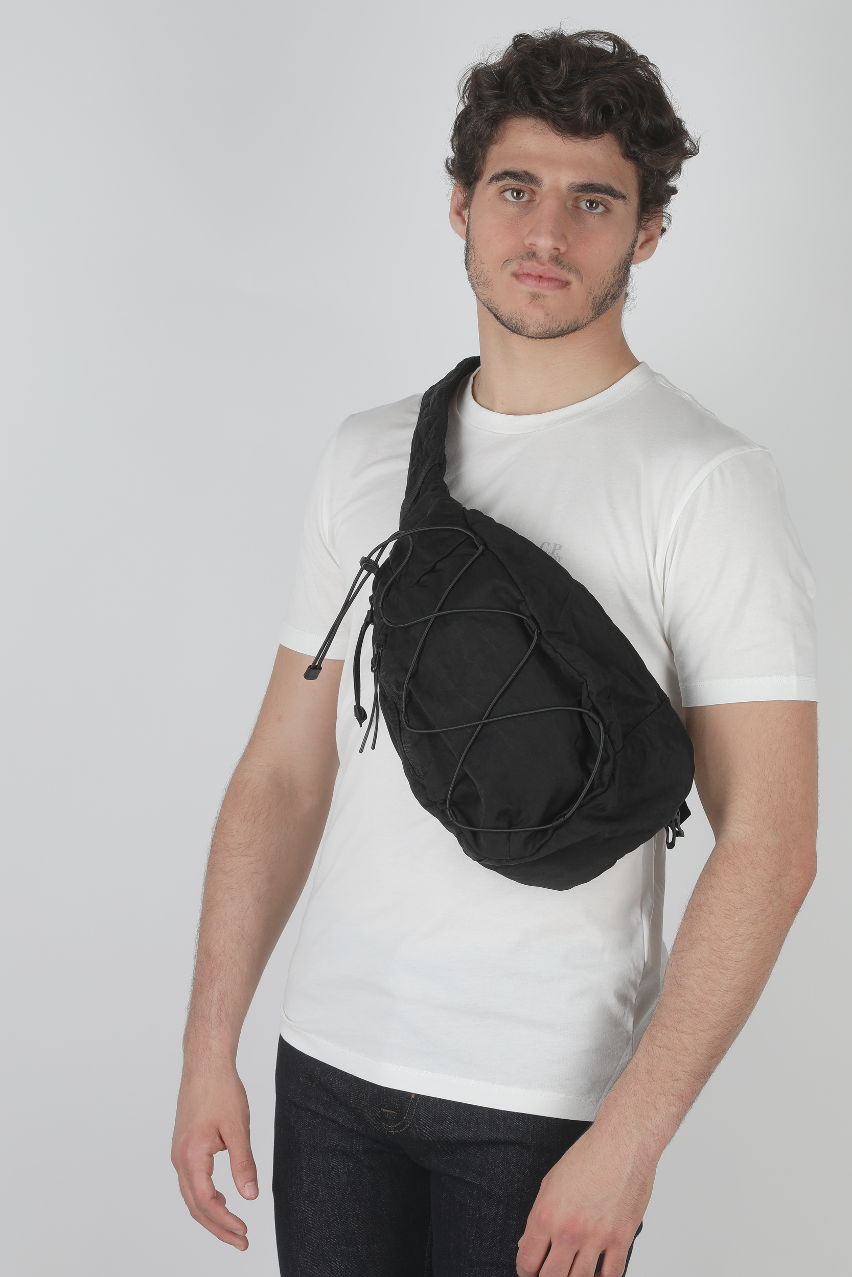 TEE-SHIRT CP COMPANY BLANC S225A-5100W-103