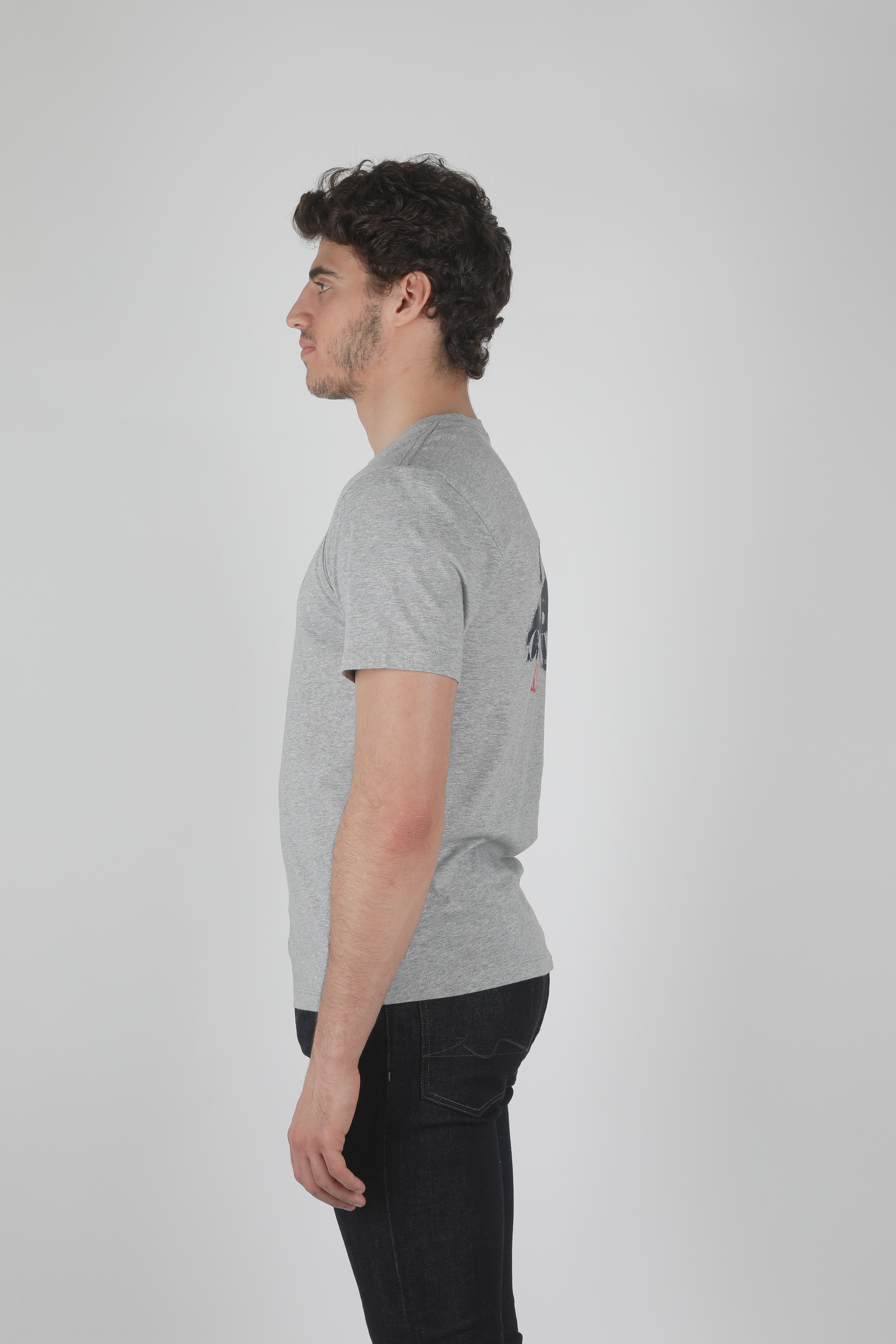 TEE-SHIRT CP COMPANY GRIS S148A-5100W-M93