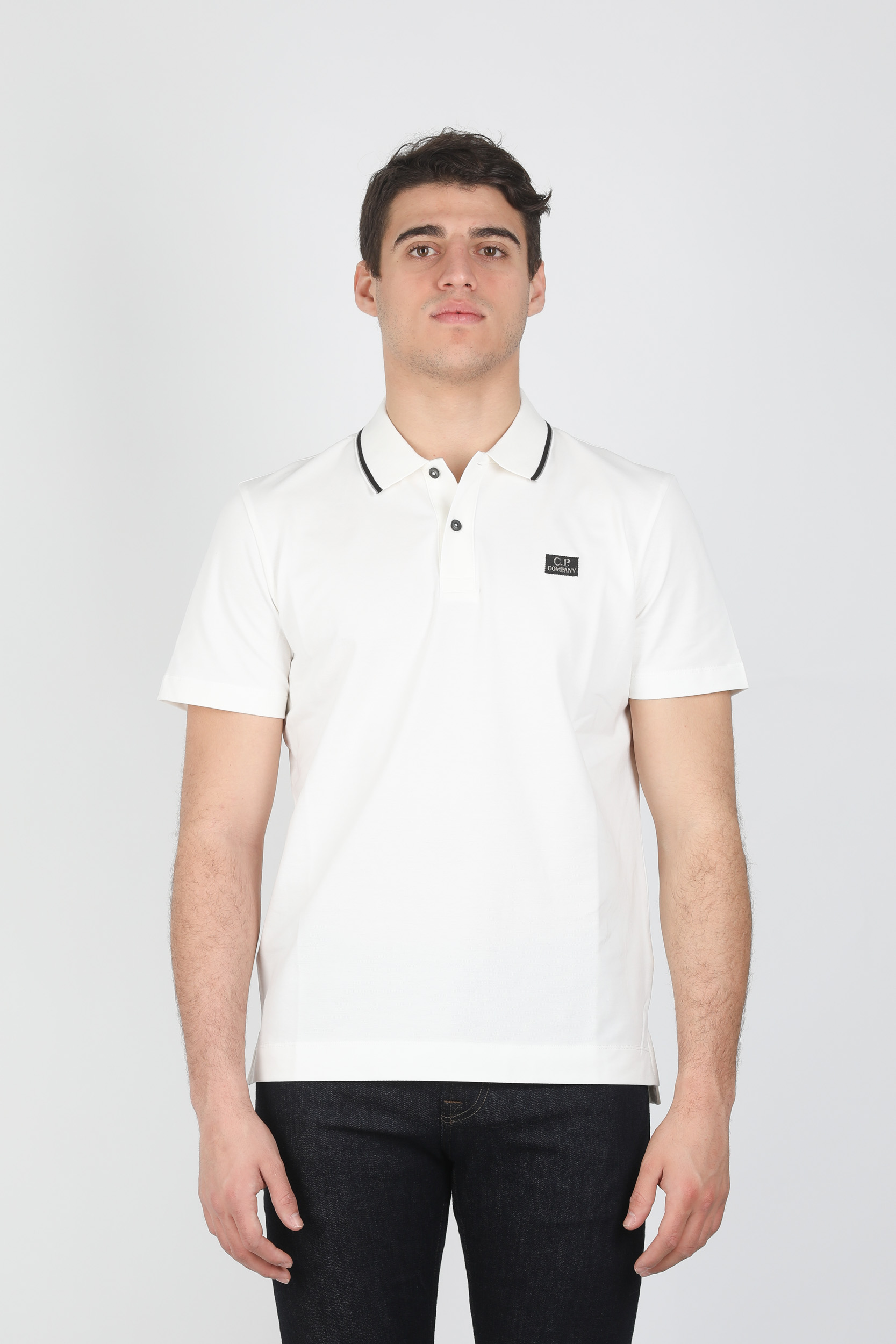 POLO C.P. COMPANY BLANC L035A-5263W-103,POLO C.P. COMPANY BLANC L035A-5263W-103,POLO C.P. COMPANY BLANC L035A-5263W-103