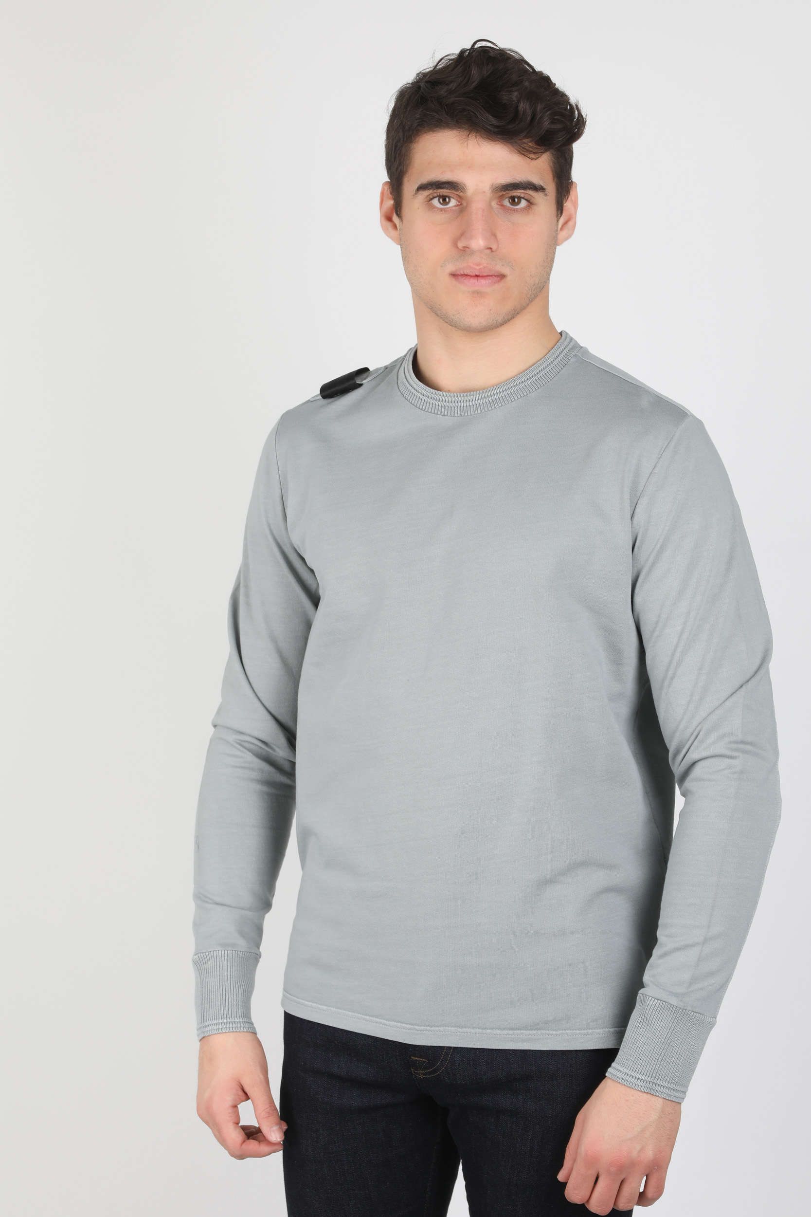 SWEAT MASTRUM GRIS MAS443720-M018