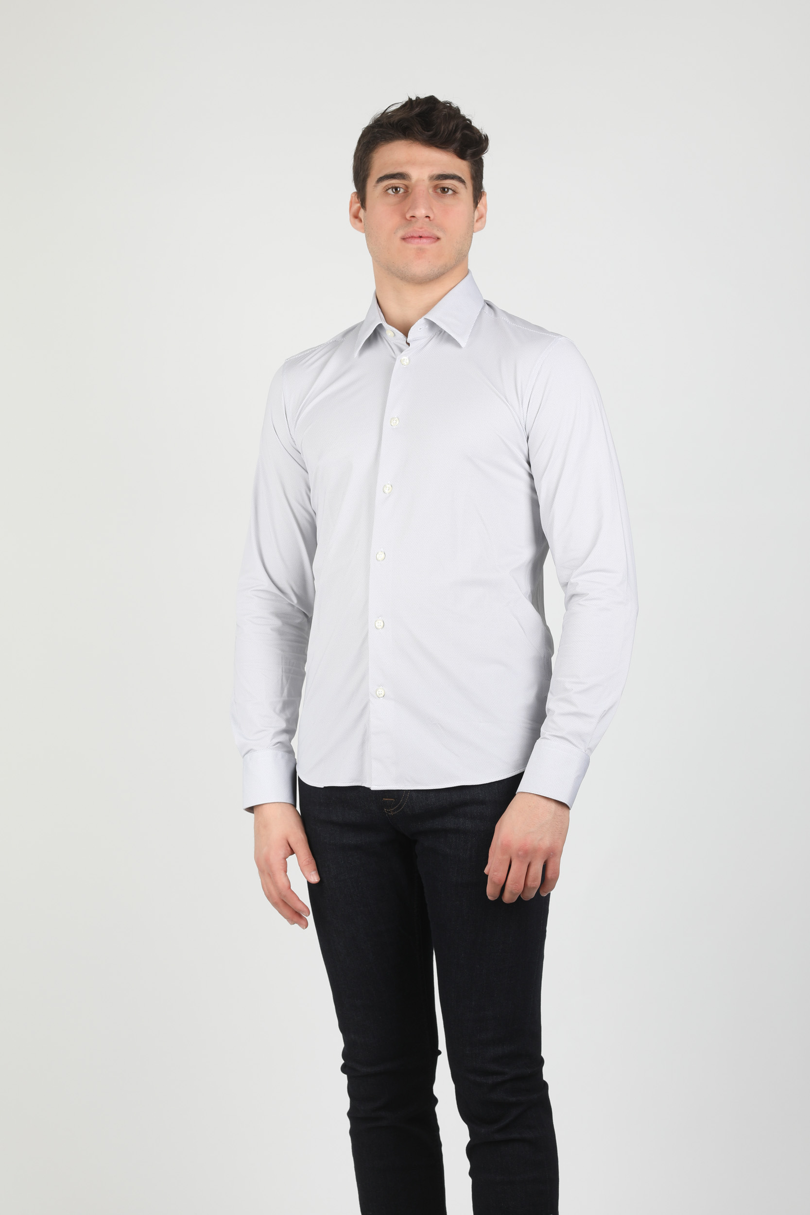 CHEMISE ROBERTO RICCI DESIGN GRISE 20182-11