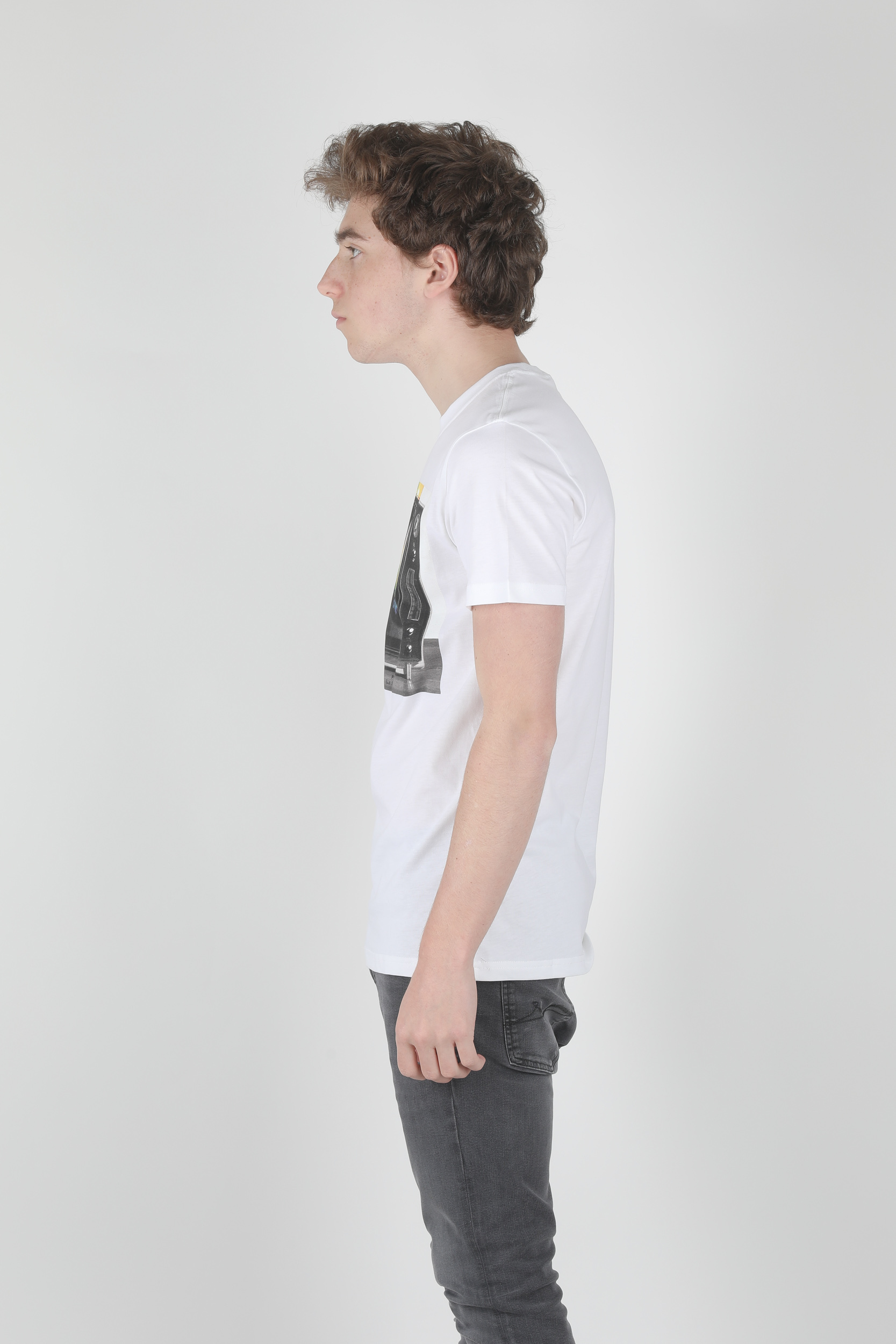TEE-SHIRT PAUL SMITH BLANC M2R-AP1992-01
