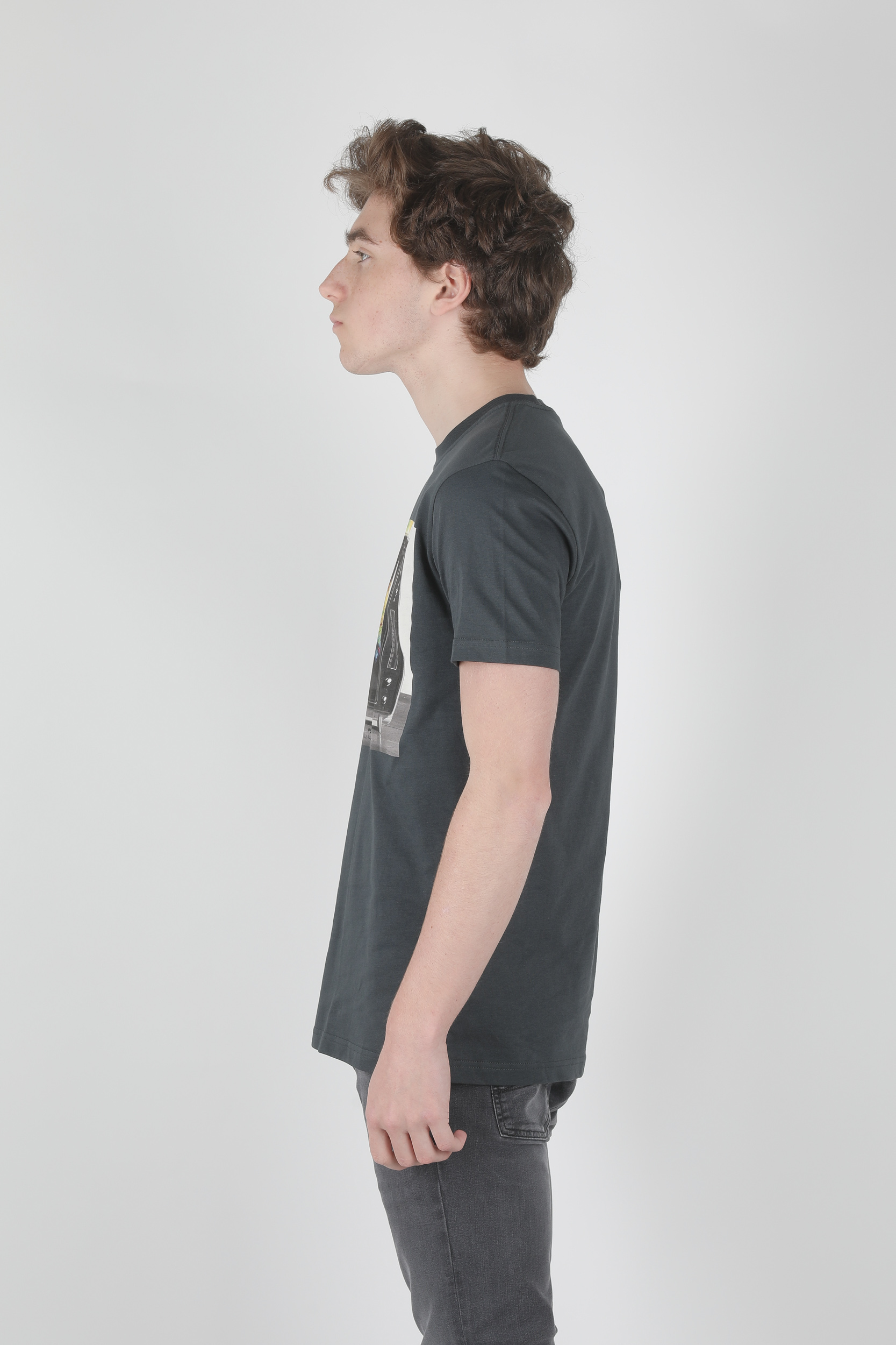 TEE-SHIRT PAUL SMITH ANTHRACITE M2R-AP1992-43B